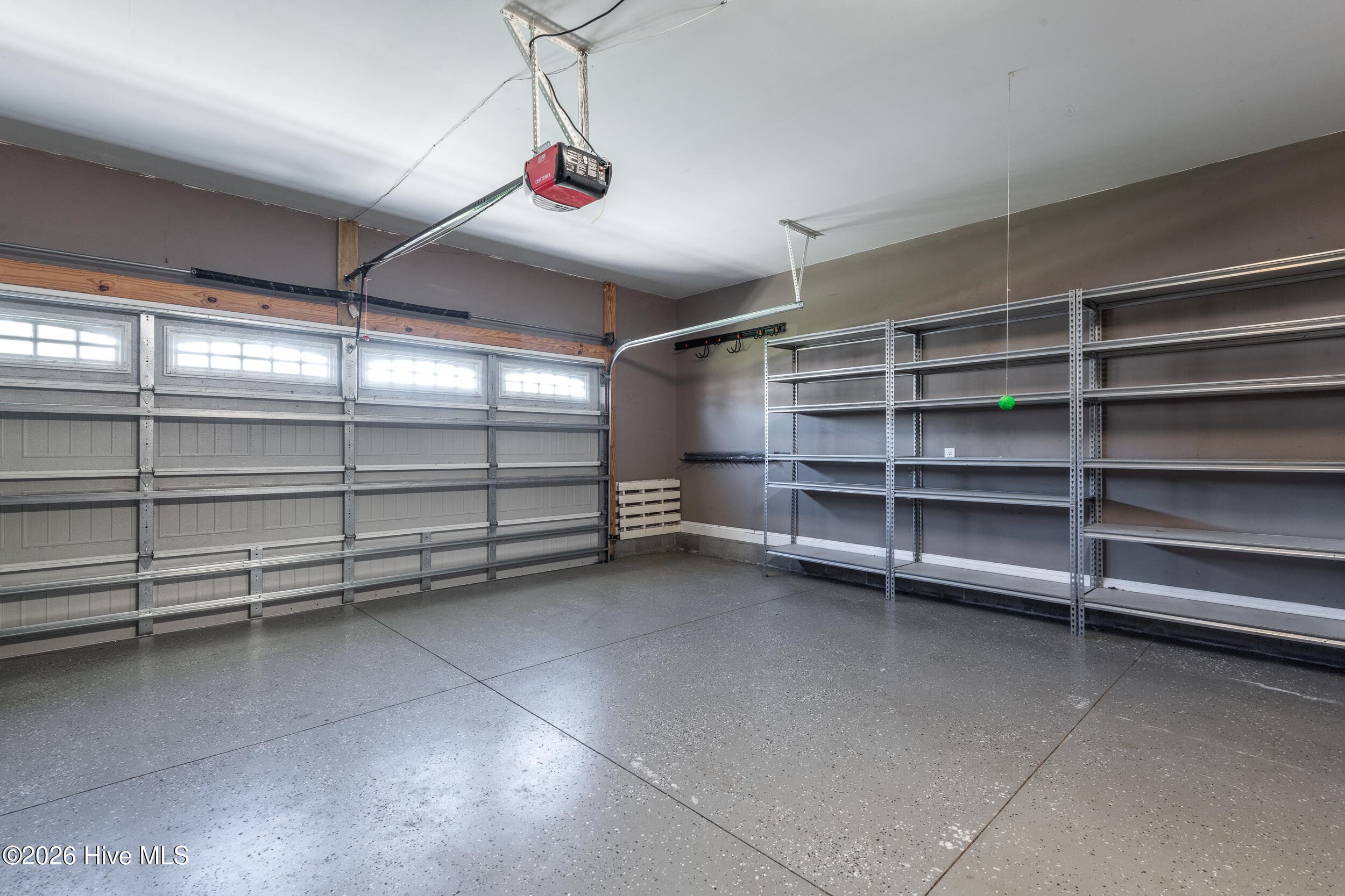 Double Car Garage with Epoxy Floor - 297 Copper Creek Drive, Winterville, NC 28590