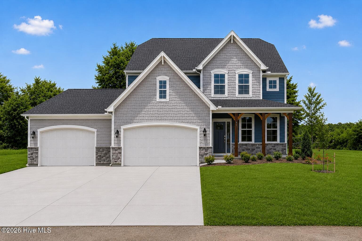 Final Opportunity in Bethesda Forest - Chatham European B. Home is under construction, photos are from builder's library and shown as examples only (colors, features and options will vary). - 370 Glade Drive, Aberdeen, NC 28315