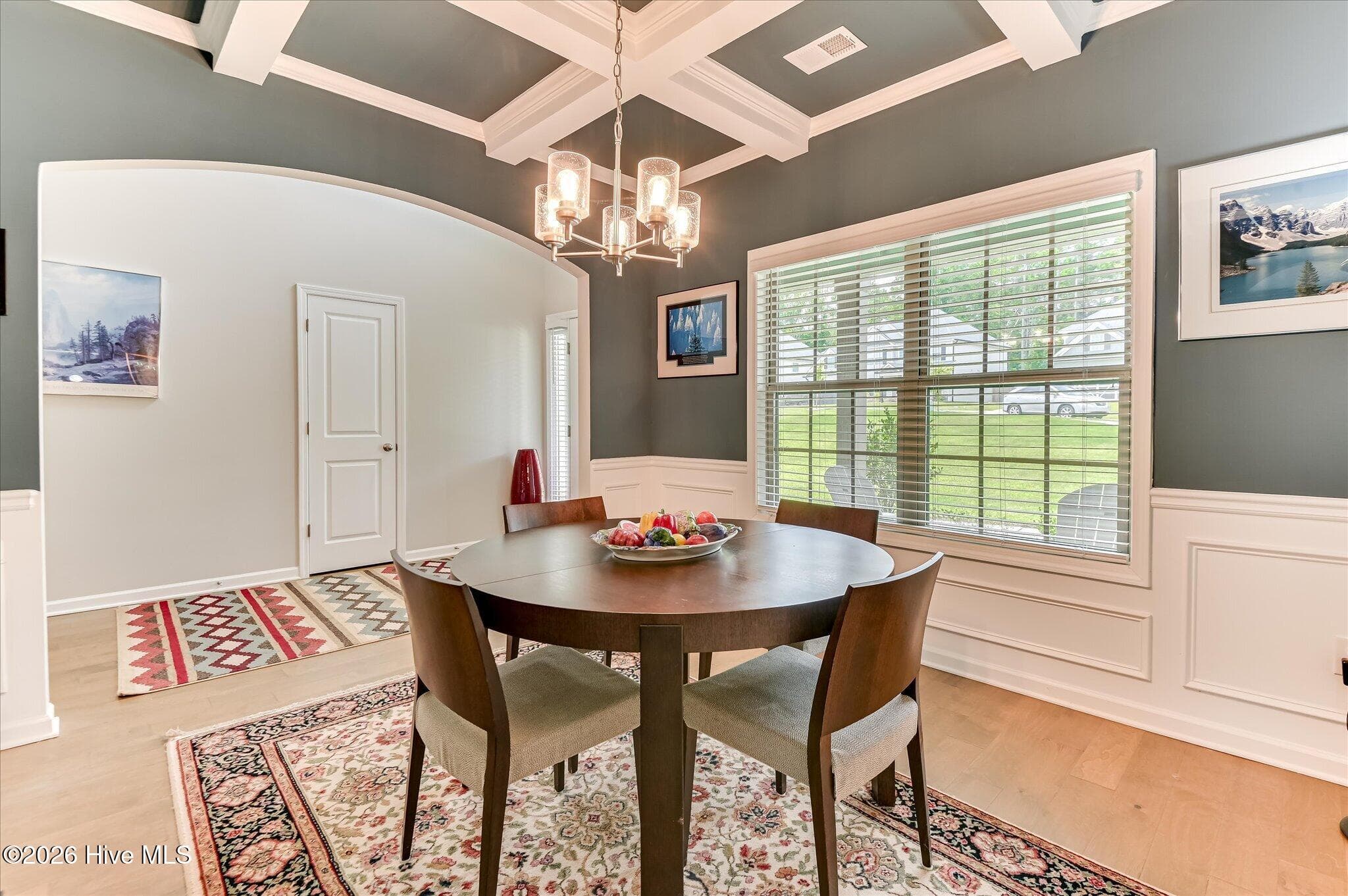Formal Dining Room with trey ceilings - 257 Haverford Drive, Grovetown, GA 30813