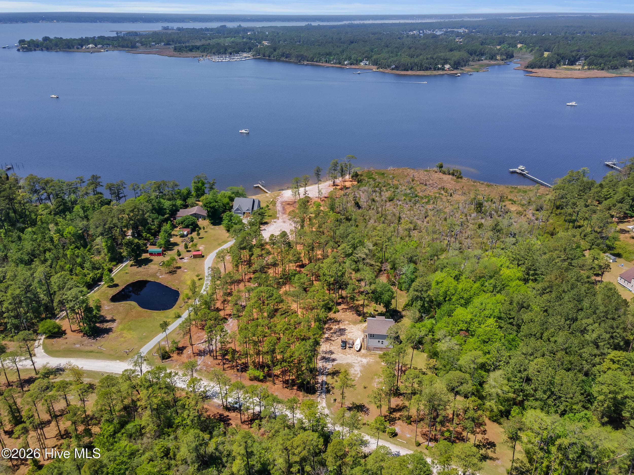 Waterview / Aerial View - 5430 Creek Pointe Road, New Bern, NC 28560