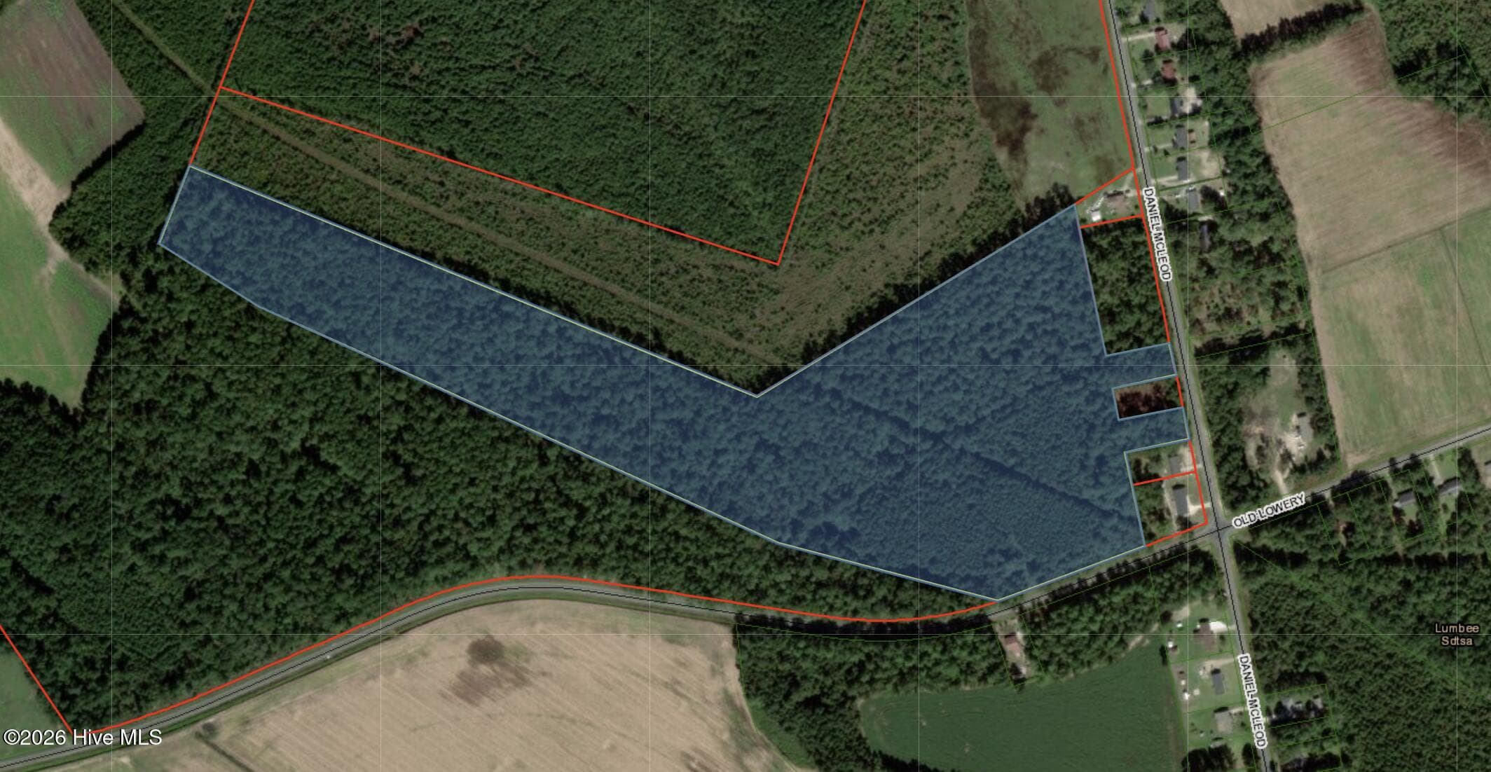 Undeveloped at Tbd Old Lowery Rd, Red Springs, NC 28377, photo 2 of 3