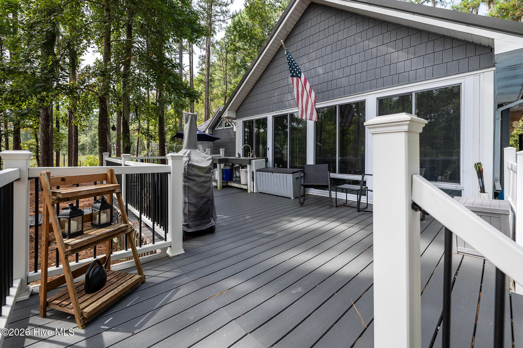 Back Deck - 106 Windlass Way, Aurora, NC 27806