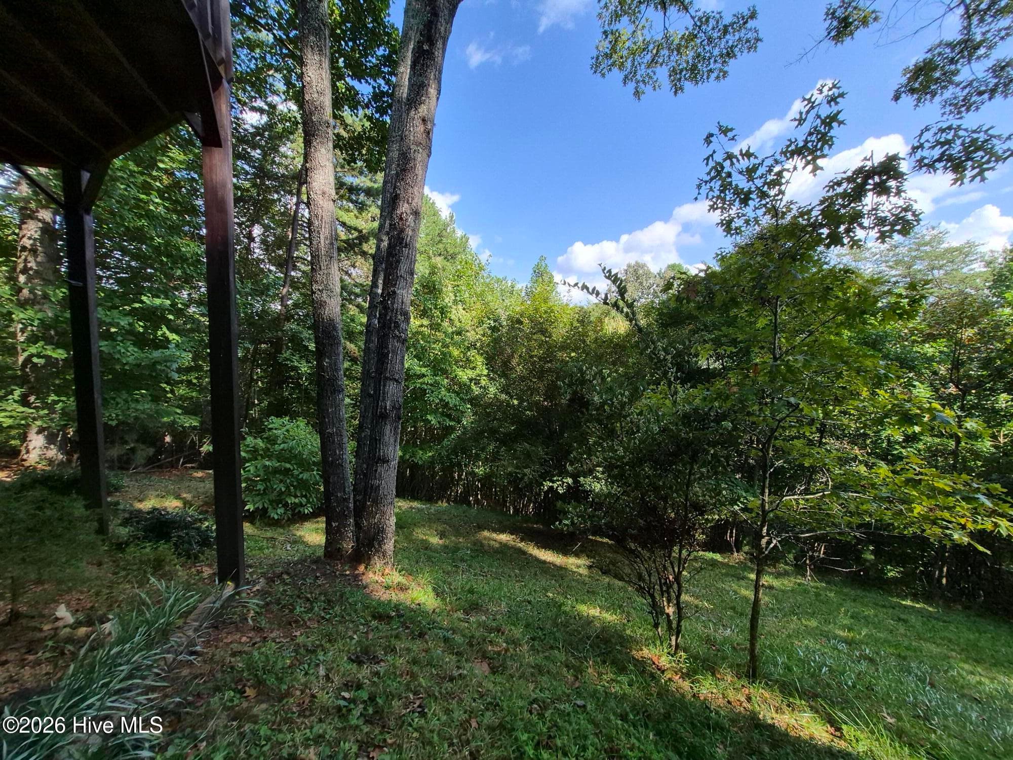 Gently sloped back yard - 234 Ashley Lane, Murphy, NC 28906