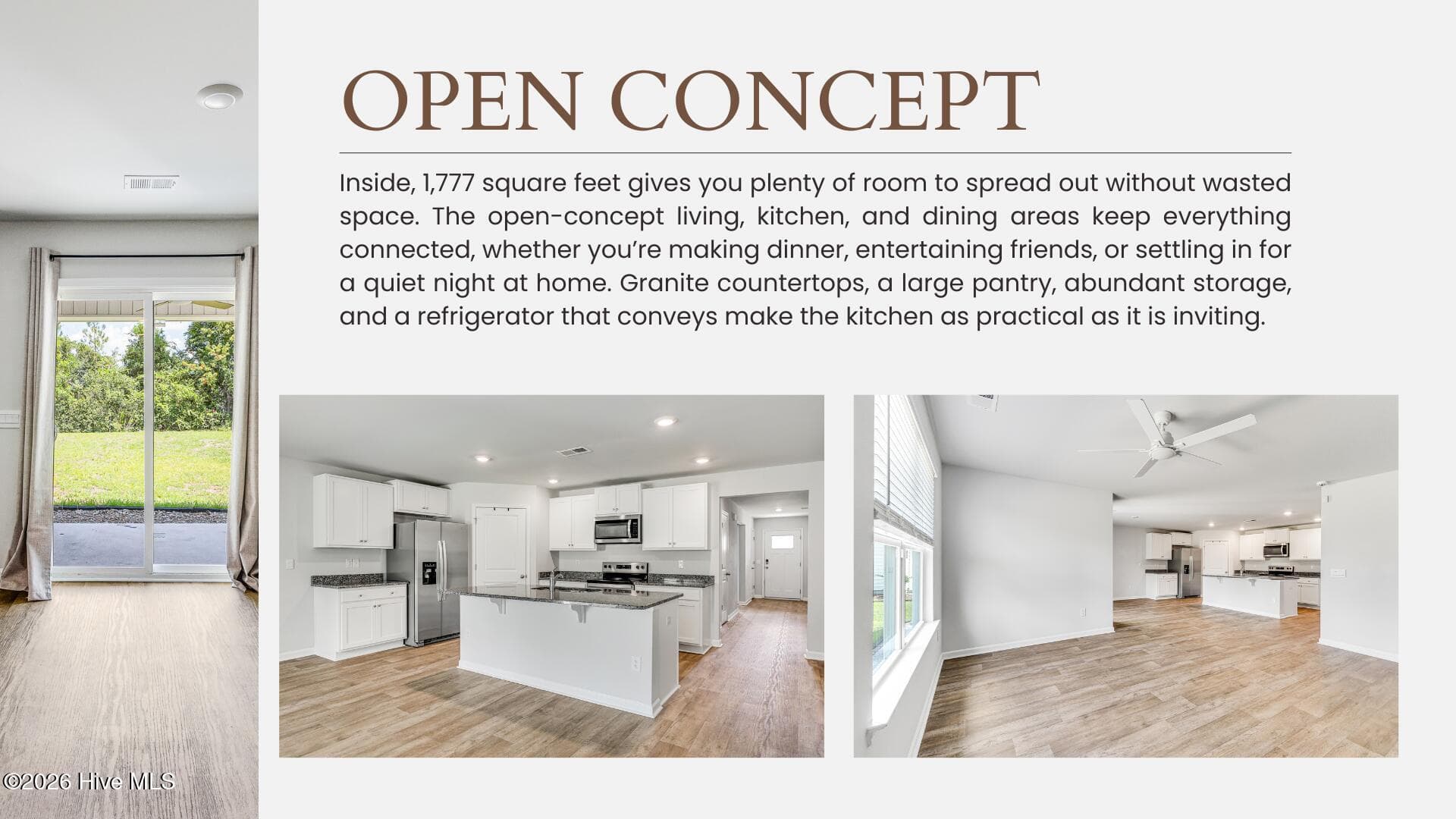 Open Concept - 1774 Culdees Lane SE, Bolivia, NC 28422