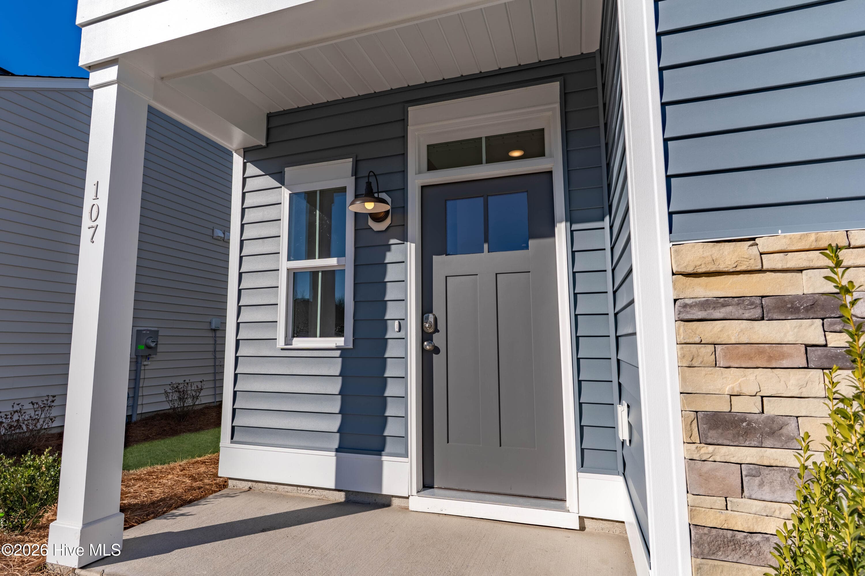 ''Home shown is a representation of the floor plan and may include optional features or upgrades. Elevations, materials, colors, finishes, square footage, and included features may vary from the actual home. Please consult the Community Sales Manager for complete details.'' - 101 W Farley 83, Hampstead, NC 28443