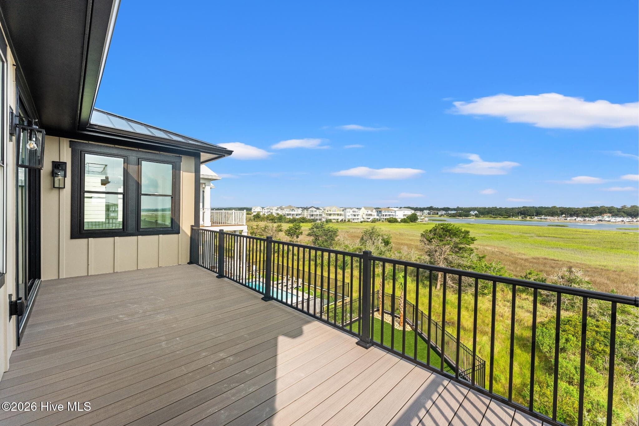Views from back deck of salt marsh and ICW - 41 Grand View Drive, Ocean Isle Beach, NC 28469