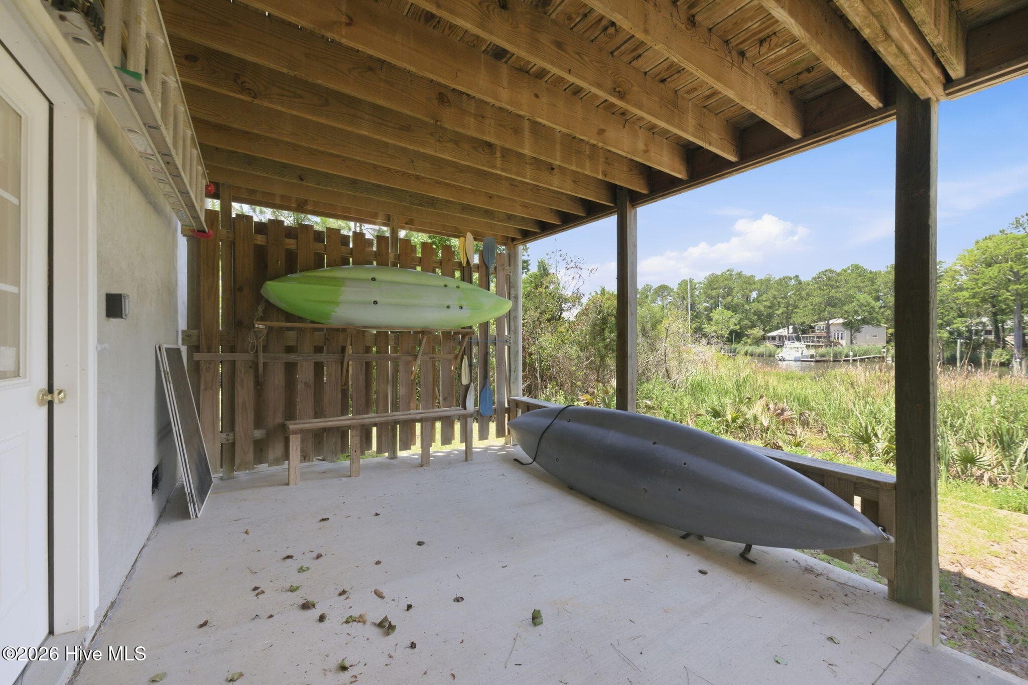 Lower Level, off Garage, below rear deck - 913 Hearthside Court, New Bern, NC 28560