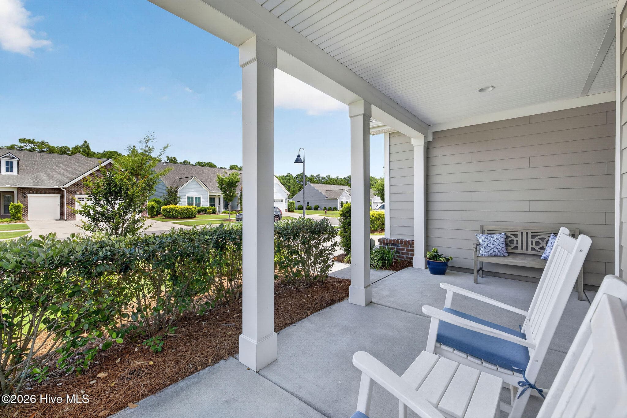 Covered Front Porch - 858 Broomsedge Terrace, Wilmington, NC 28412
