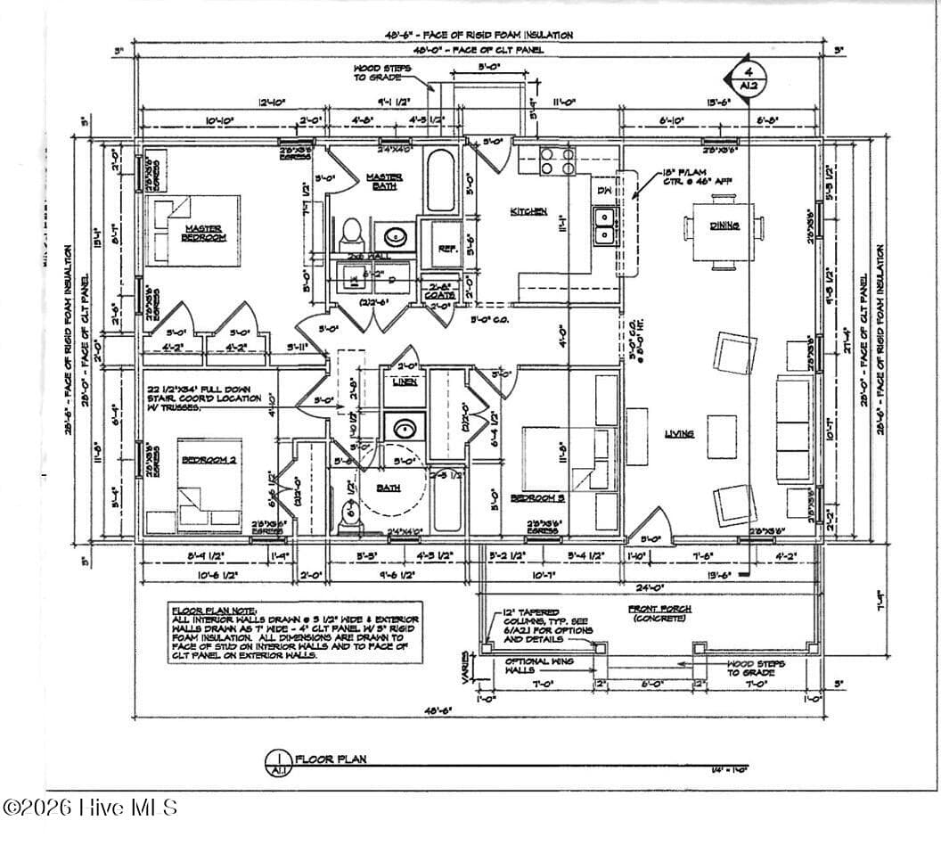 Single Family Residence at 809 Washington Post Road, New Bern, NC 28562, photo 3 of 8
