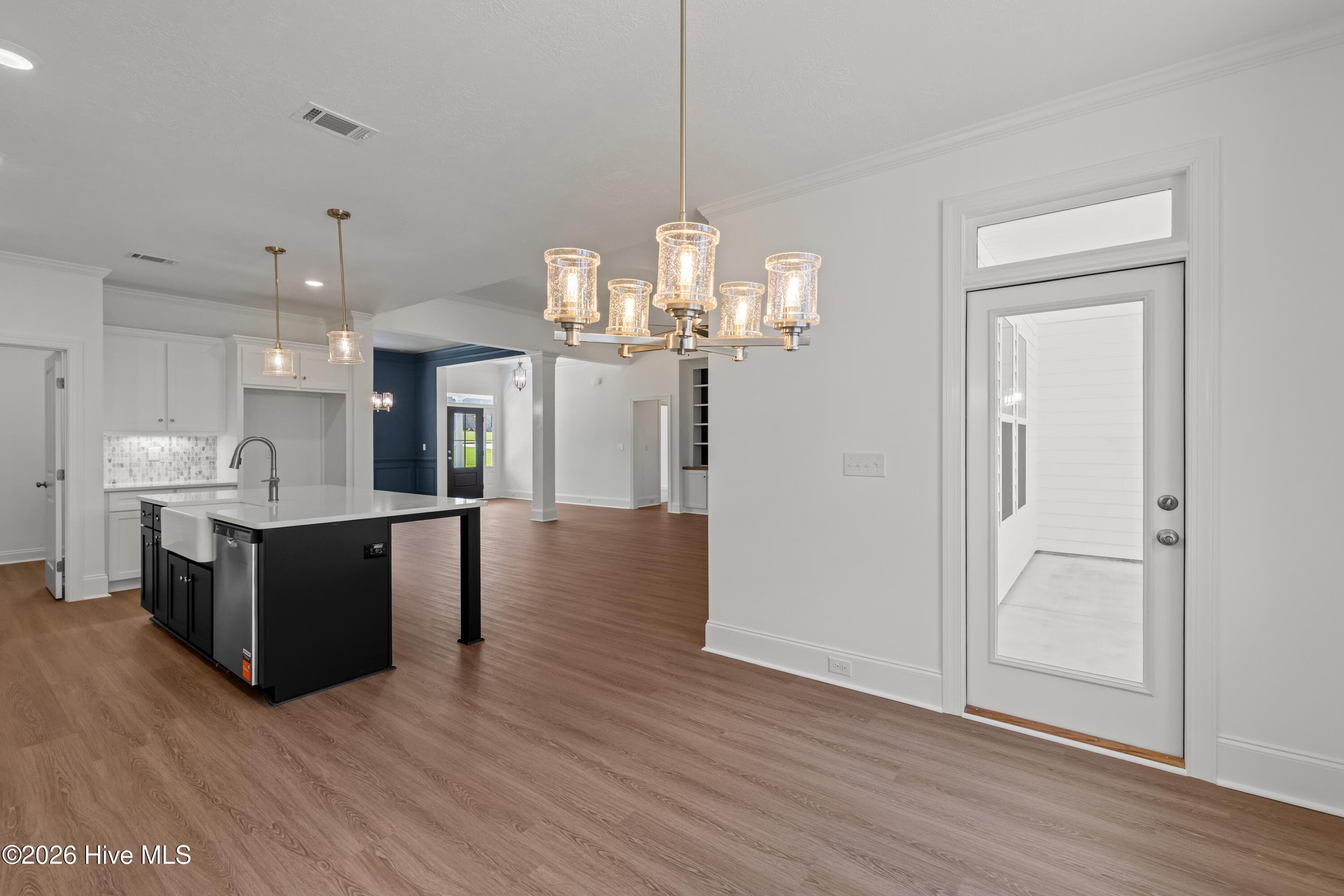 Door leads to the covered back porch - 1550 Bellingham Drive, Beech Island, SC 29842