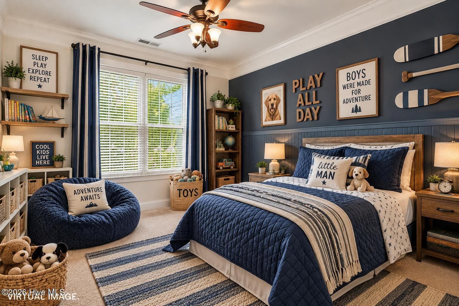 or make into a boys room - 125 Mom Lane, New Bern, NC 28562