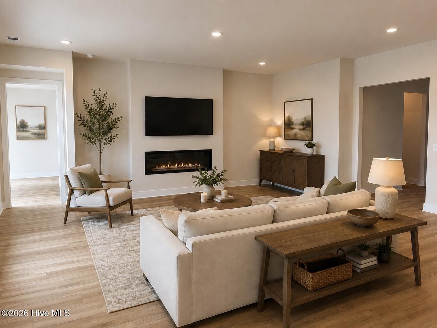 Photos of the same floor plan virtually staged for illustrative purposes. See Design Collection for colors and selections for this home. - 2003 Oakton Drive 1, Southport, NC 28461