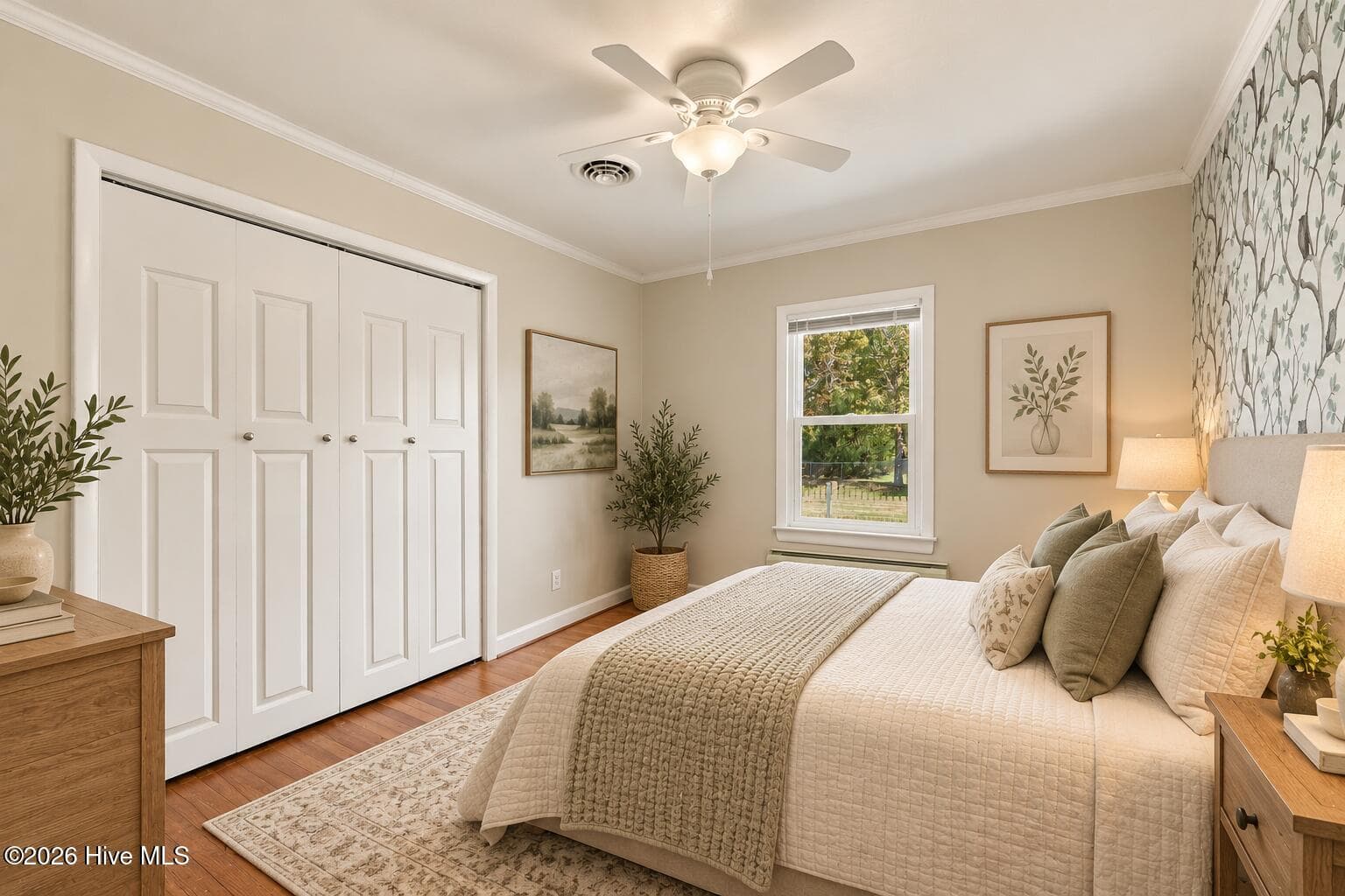 Virtual Staging Bedroom - 235 Tom Mann Road, Newport, NC 28570