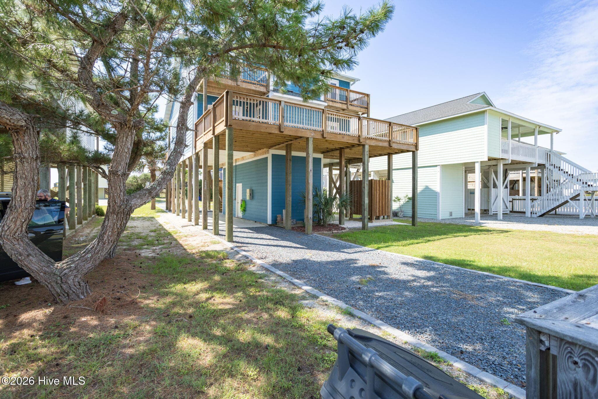 Rear exterior - 2330 W Beach Drive, Oak Island, NC 28465