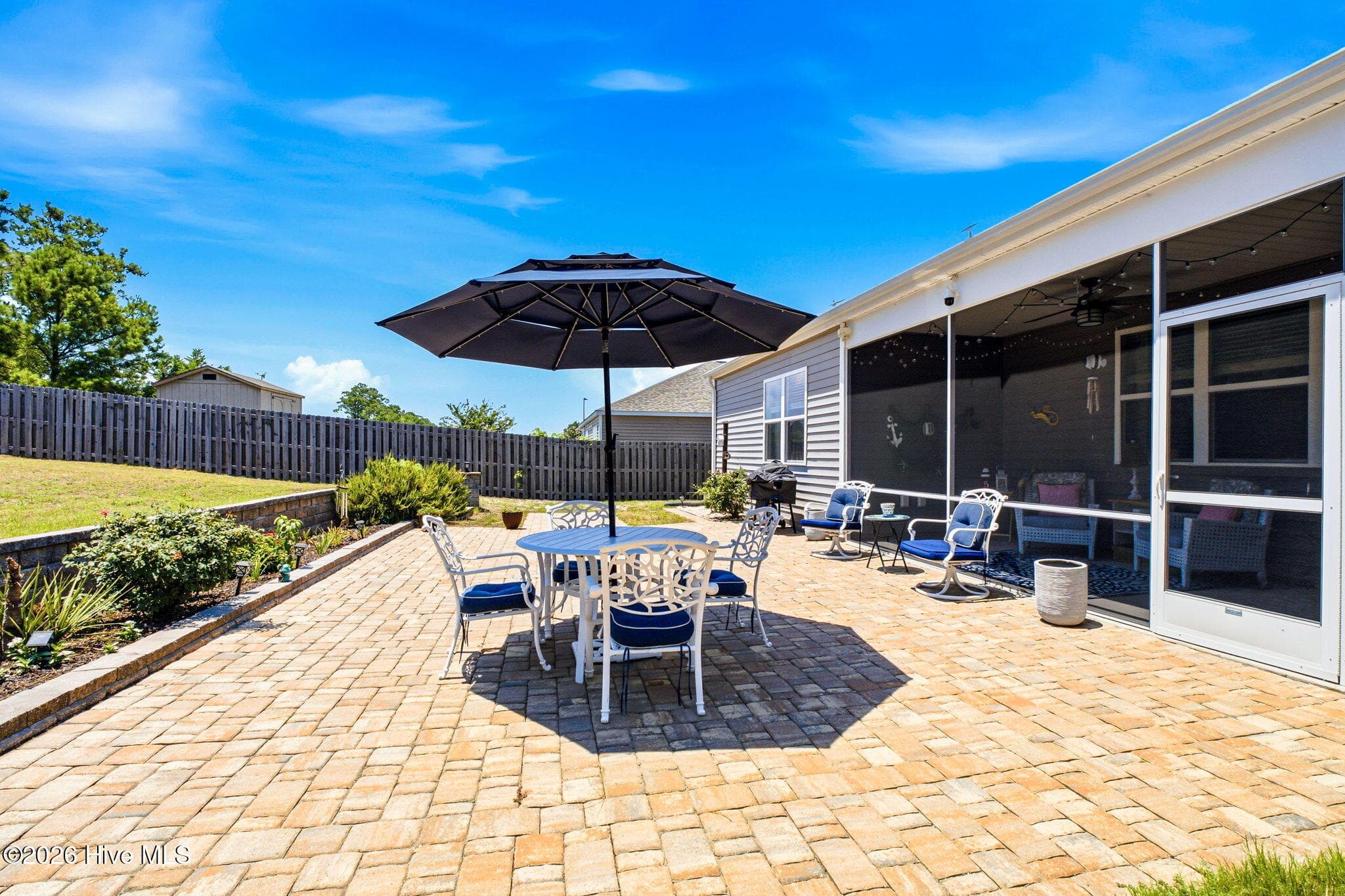 Beautiful Back Patio with Pavers - 1005 S Fisher King Drive SE Lot #291, Bolivia, NC 28422