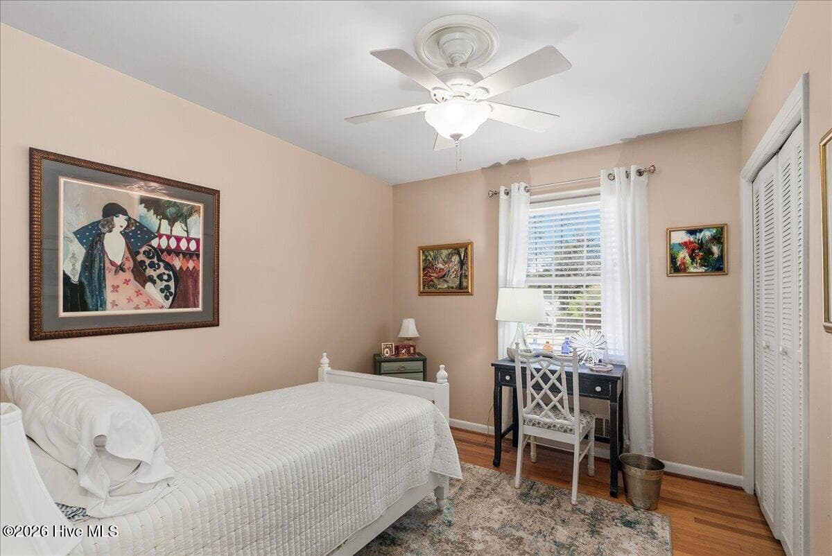 Secondary bedroom in soft pink walls - 1912 Coulter Drive, North Augusta, SC 29841