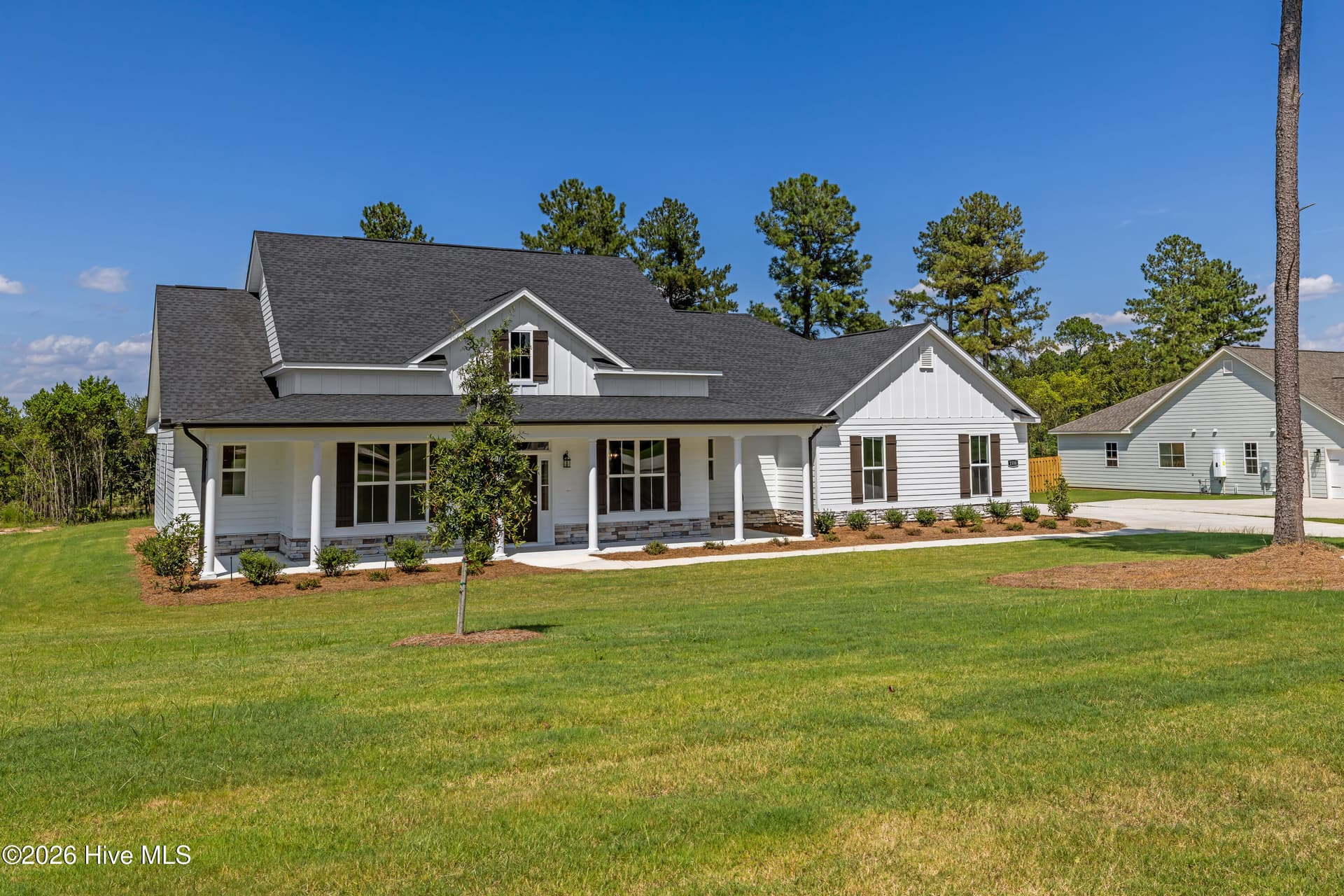 Wrap around front porch - 1550 Bellingham Drive, Beech Island, SC 29842