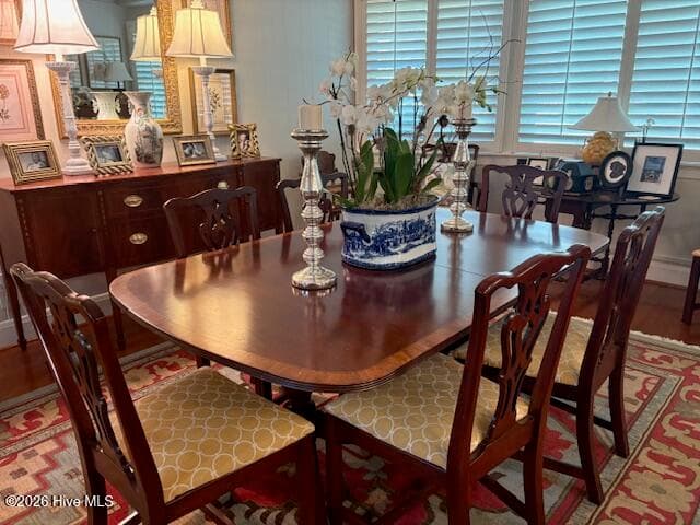 platation shutters on bay window - 104 Bunn Avenue, Rocky Mount, NC 27804