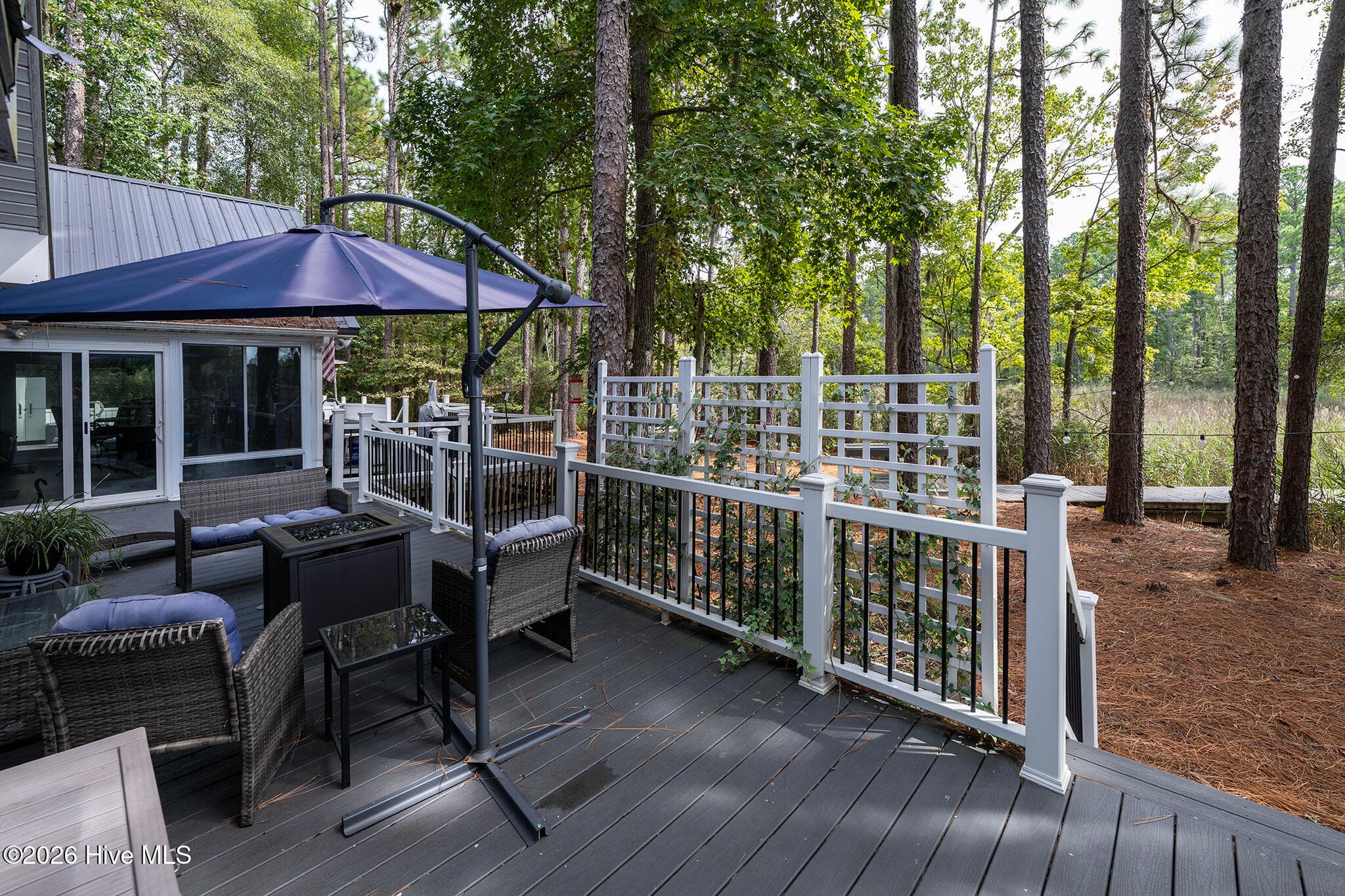Back Deck & Campbells Creek Views - 106 Windlass Way, Aurora, NC 27806