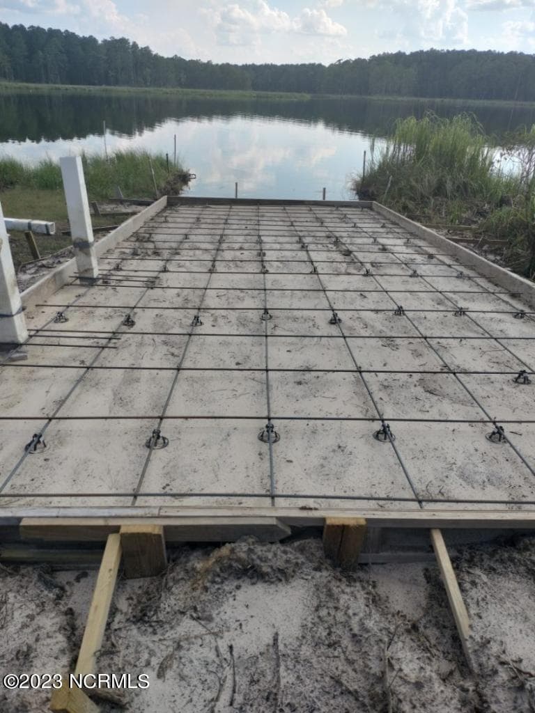 New neighborhood boat landing under construction. - Lot 24 24 Bailey Pointe S/D Drive, Belhaven, NC 27810