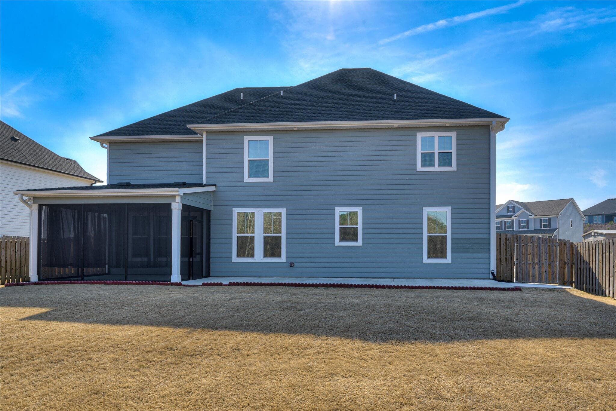 Flat yard areas for outdoor enjoyment - 903 Lillian Park Drive, Grovetown, GA 30813