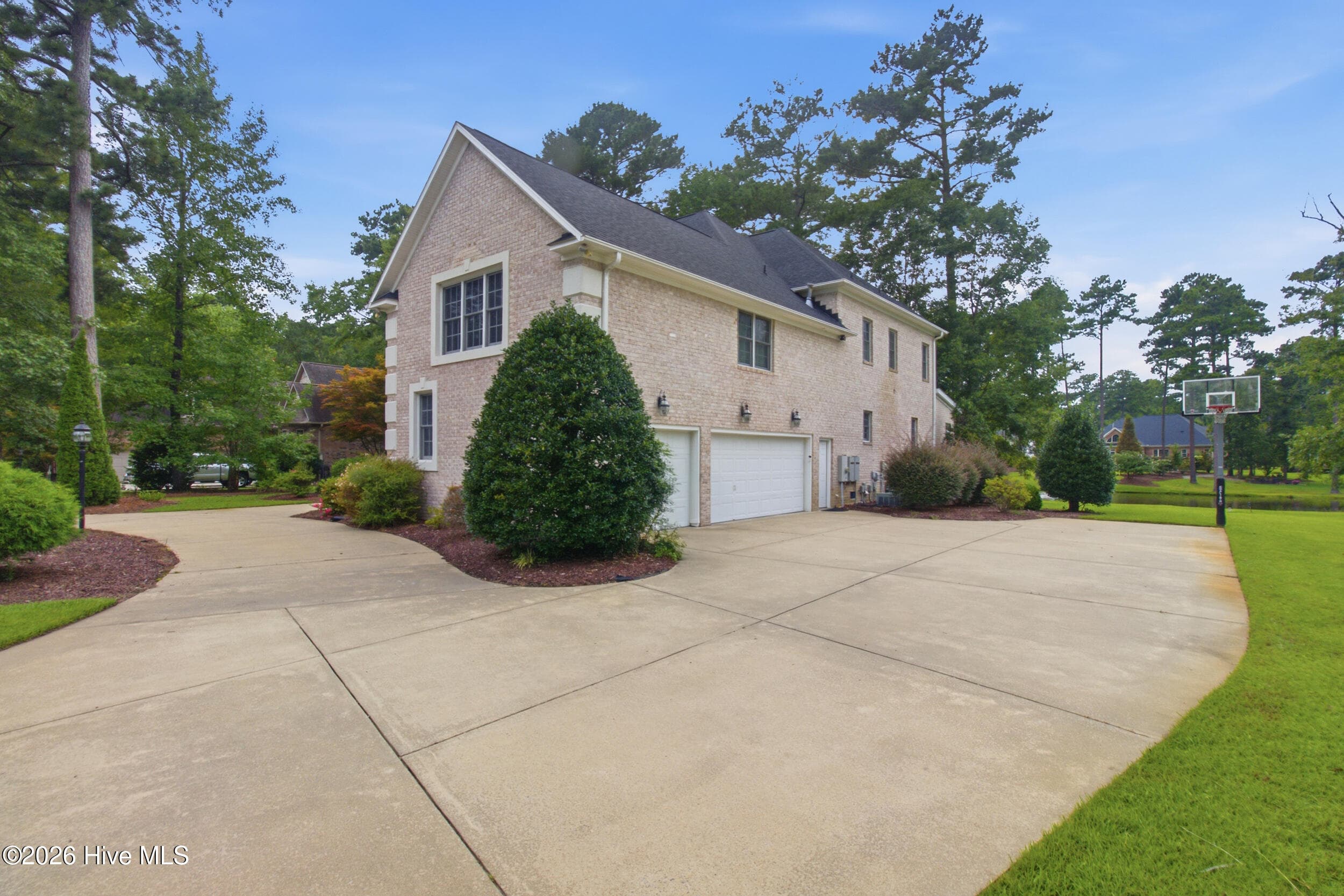 Back / Garage View - 119 Cape Fear Drive, Chocowinity, NC 27817
