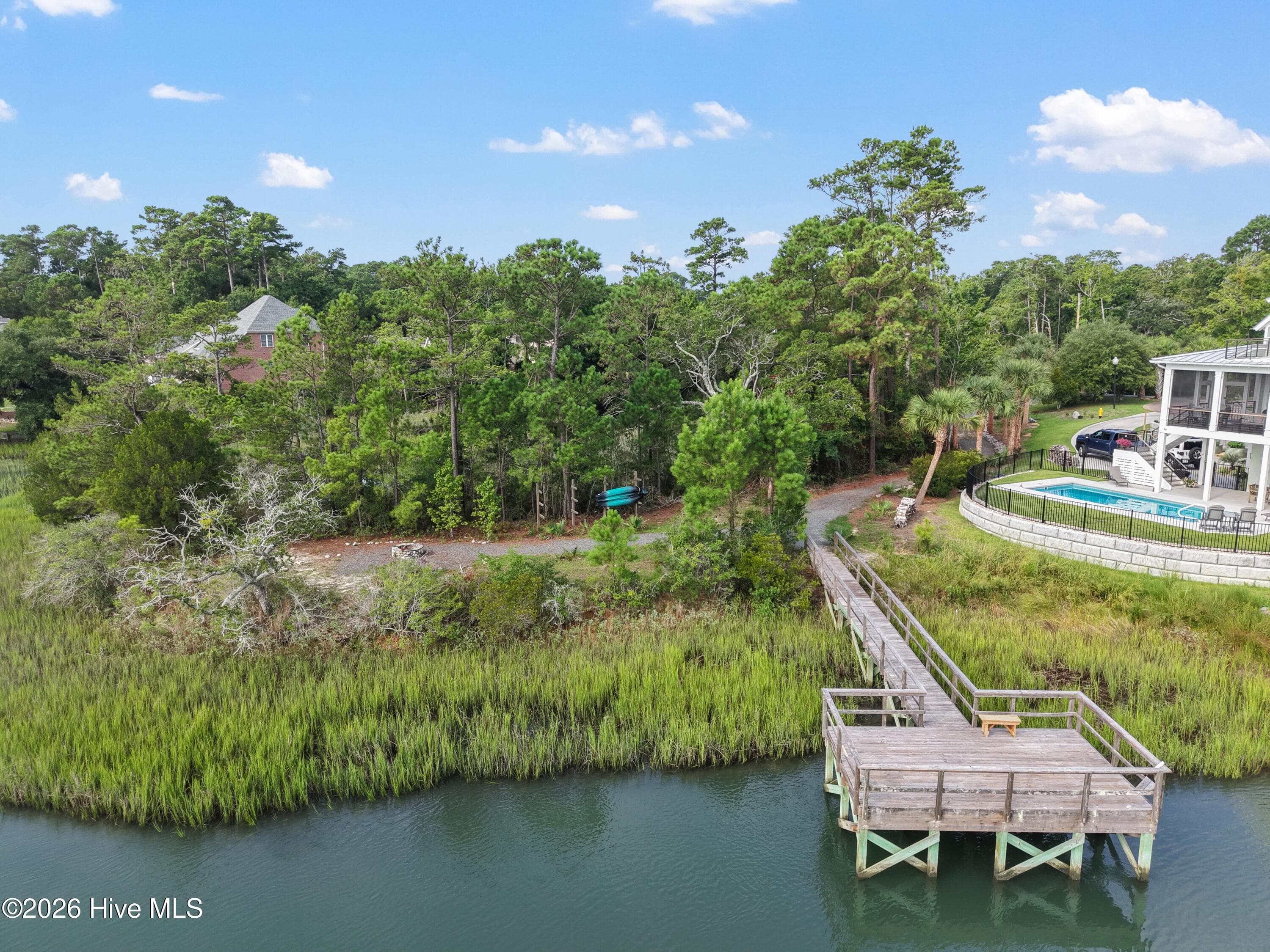 Community dock. - 1674 Back Bay Drive SW, Shallotte, NC 28470