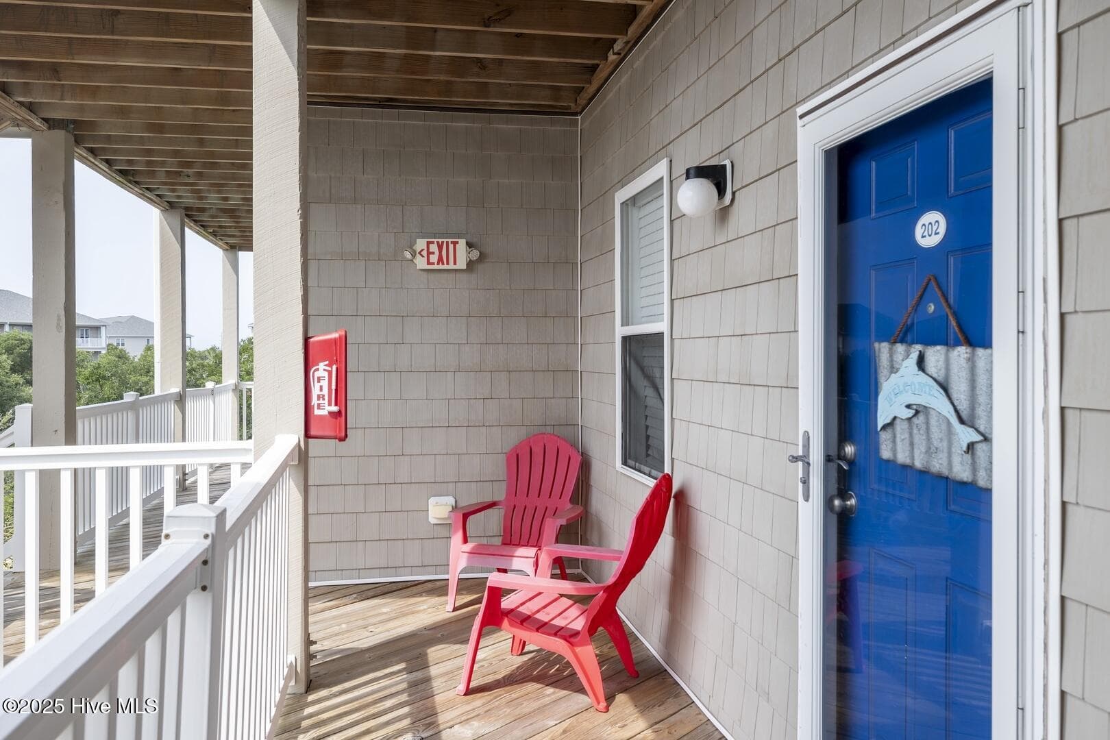 Entry just off building elevator - 1700 Salter Path Road 202-R, Indian Beach, NC 28512
