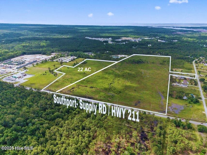 Undeveloped at 1975 Southport Supply Road SE, Bolivia, NC 28422, photo 6 of 8