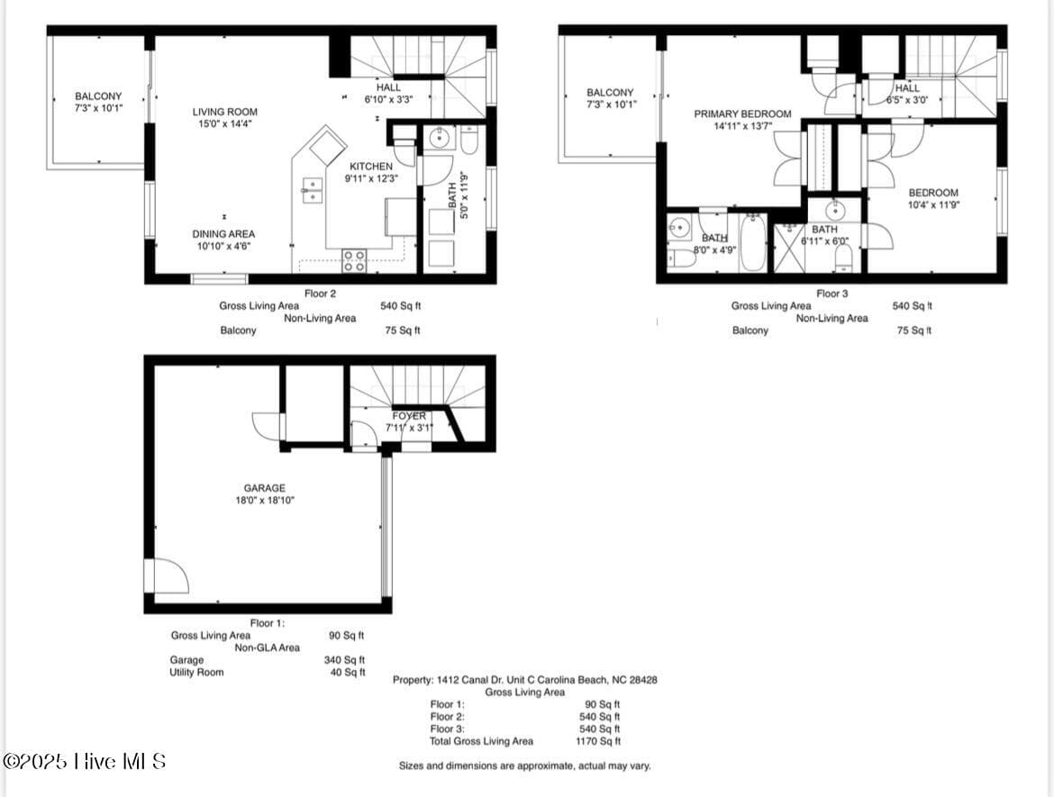 Condominium at 1412 Canal Drive Apt C, Carolina Beach, NC 28428, photo 4 of 41