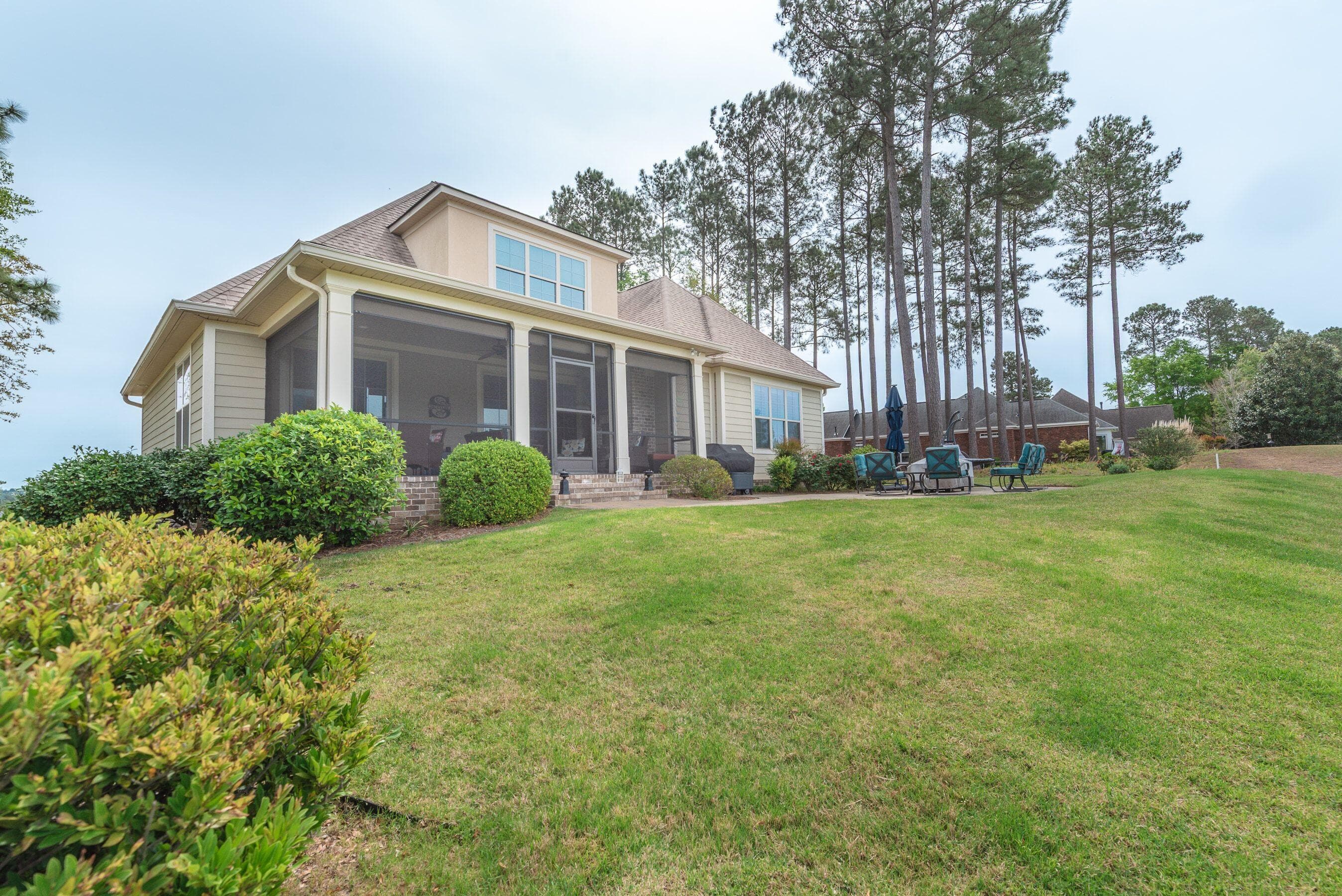 Back of home - 207 Quiet Oak Court, Aiken, SC 29803
