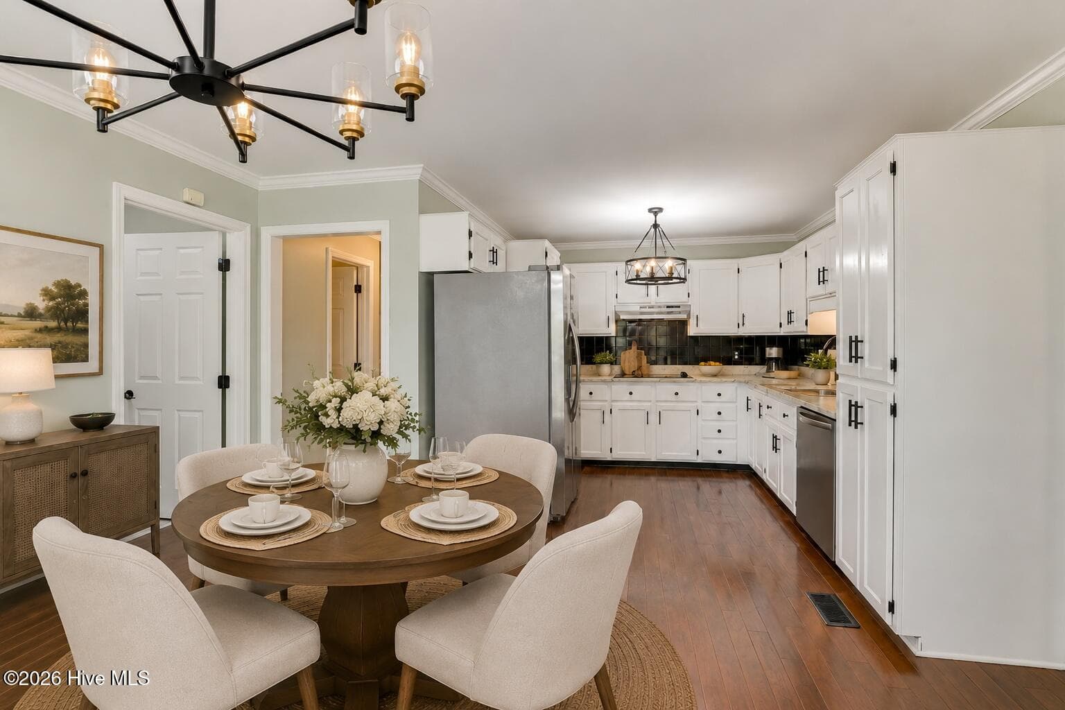 A breakfast kitchenette dining area connects beautifully to the kitchen, offering an easy everyday flow with space to gather and entertain. - 16 Rapids Court, North Augusta, SC 29841