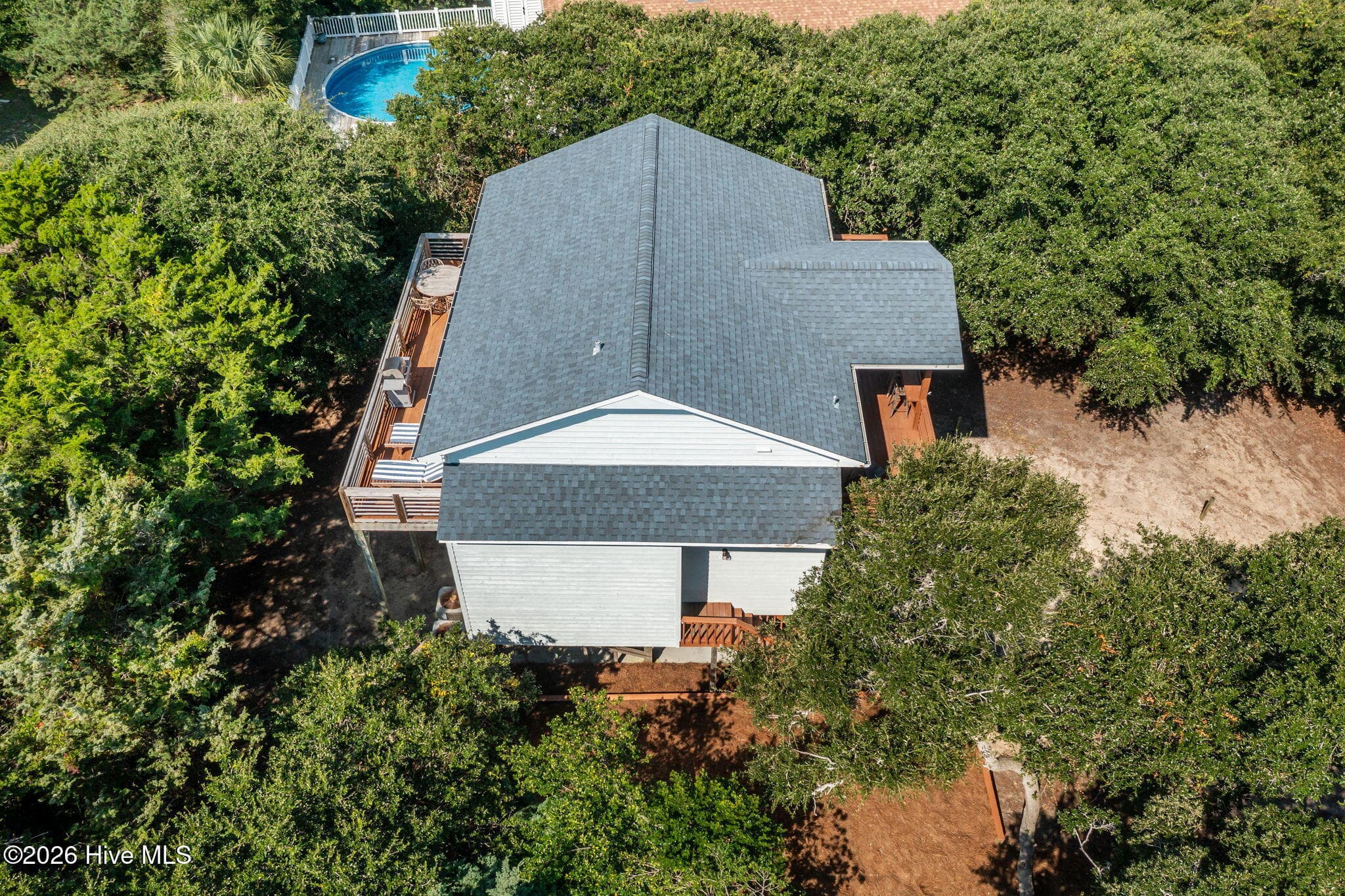 Aerial View - 5415 Cedar Tree Lane, Emerald Isle, NC 28594