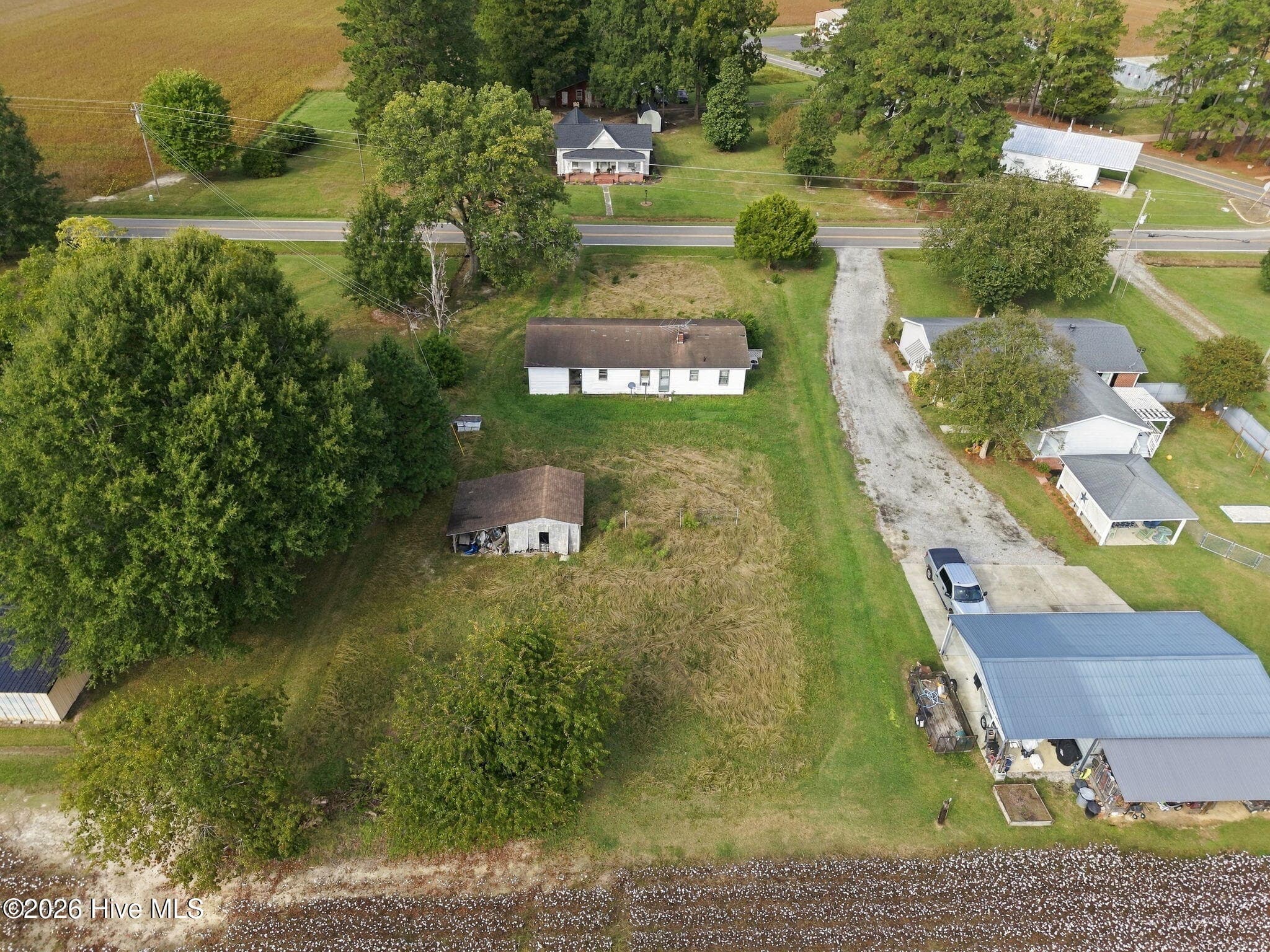 Aerial - 939 Hexlena Road, Aulander, NC 27805