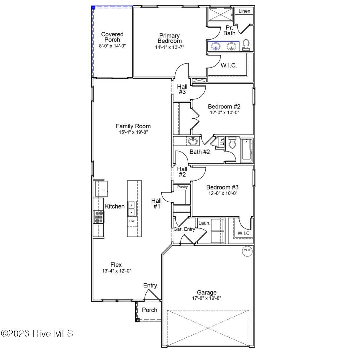 Actual plan is reversed. - 426 Galloping Foal Way SE, Bolivia, NC 28422