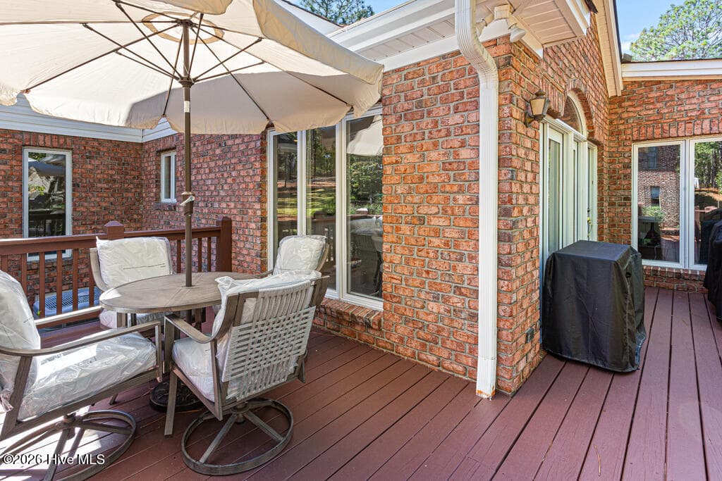 25 Ivy Way Pinehurst NC deck area corner - 25 Ivy Way, Pinehurst, NC 28374