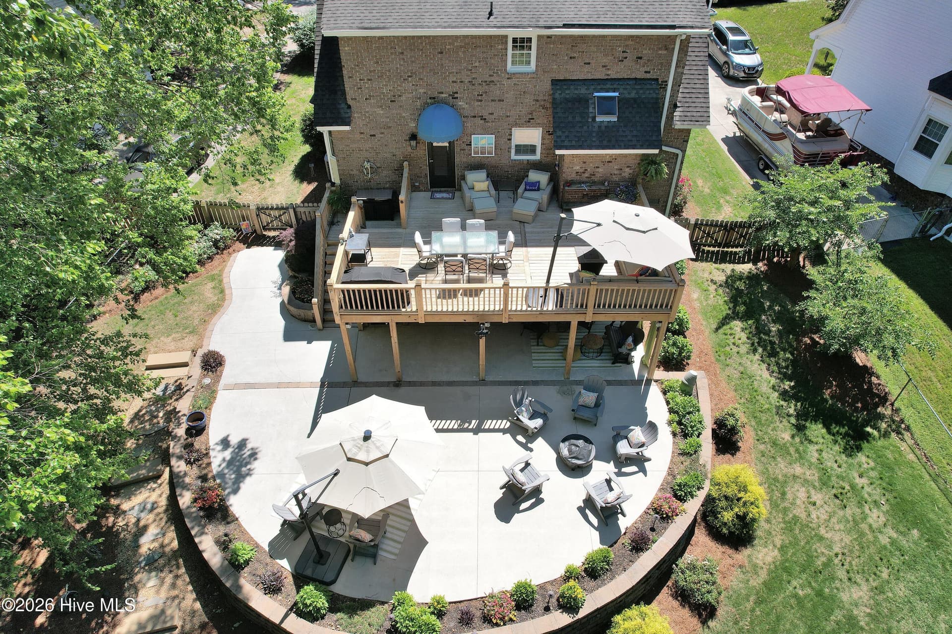 Aerial shot - 3924 Crosswinds Drive, Rocky Mount, NC 27803
