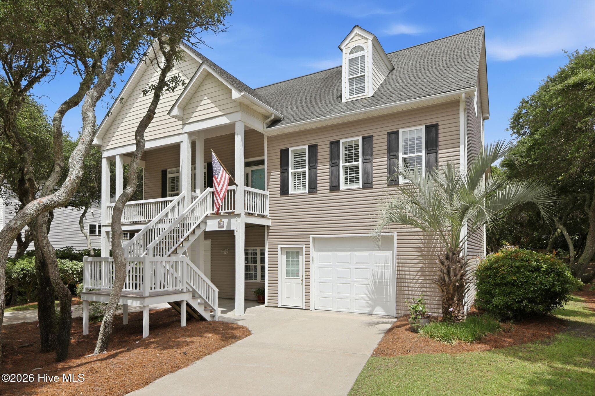 Street side of 104 Talford - 104 Talford Drive, Atlantic Beach, NC 28512