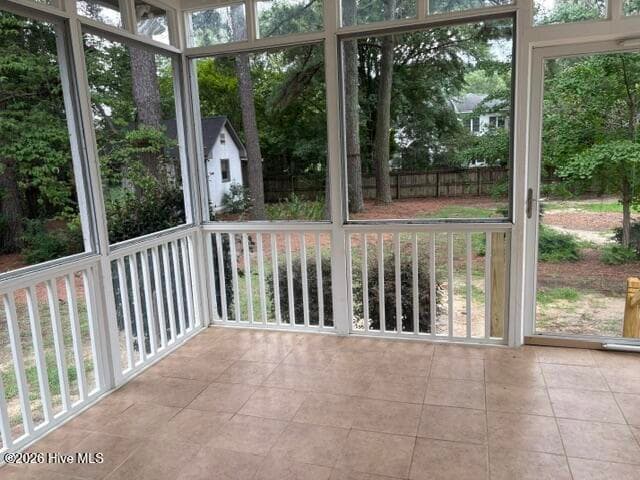 access the yard or the deck from your porch - 2207 Foxcroft Road NW, Wilson, NC 27896