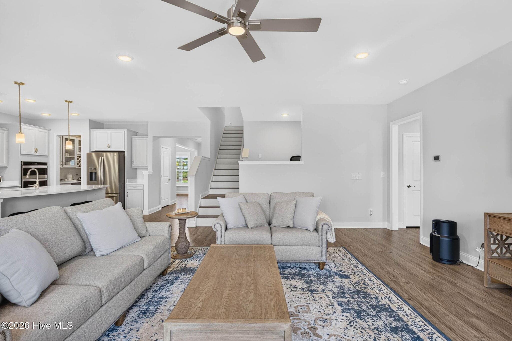 The expansive main living area offers plenty of room for relaxing, entertaining, and enjoying everyday life at home. - 139 Eagle Claw Drive, Calabash, NC 28467
