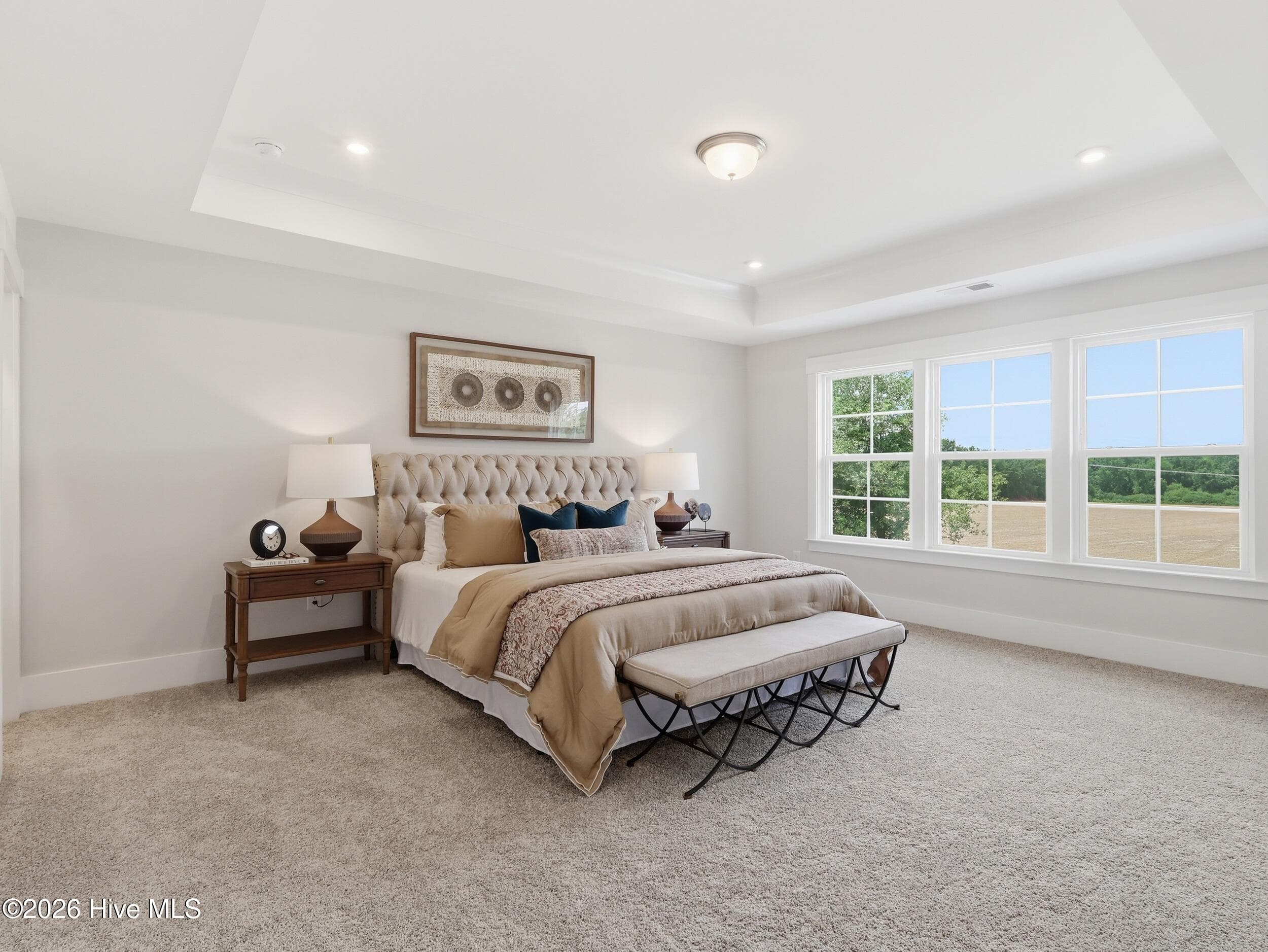 Oversized Owner's Suite with 2 Walk in Closets - 370 Glade Drive, Aberdeen, NC 28315