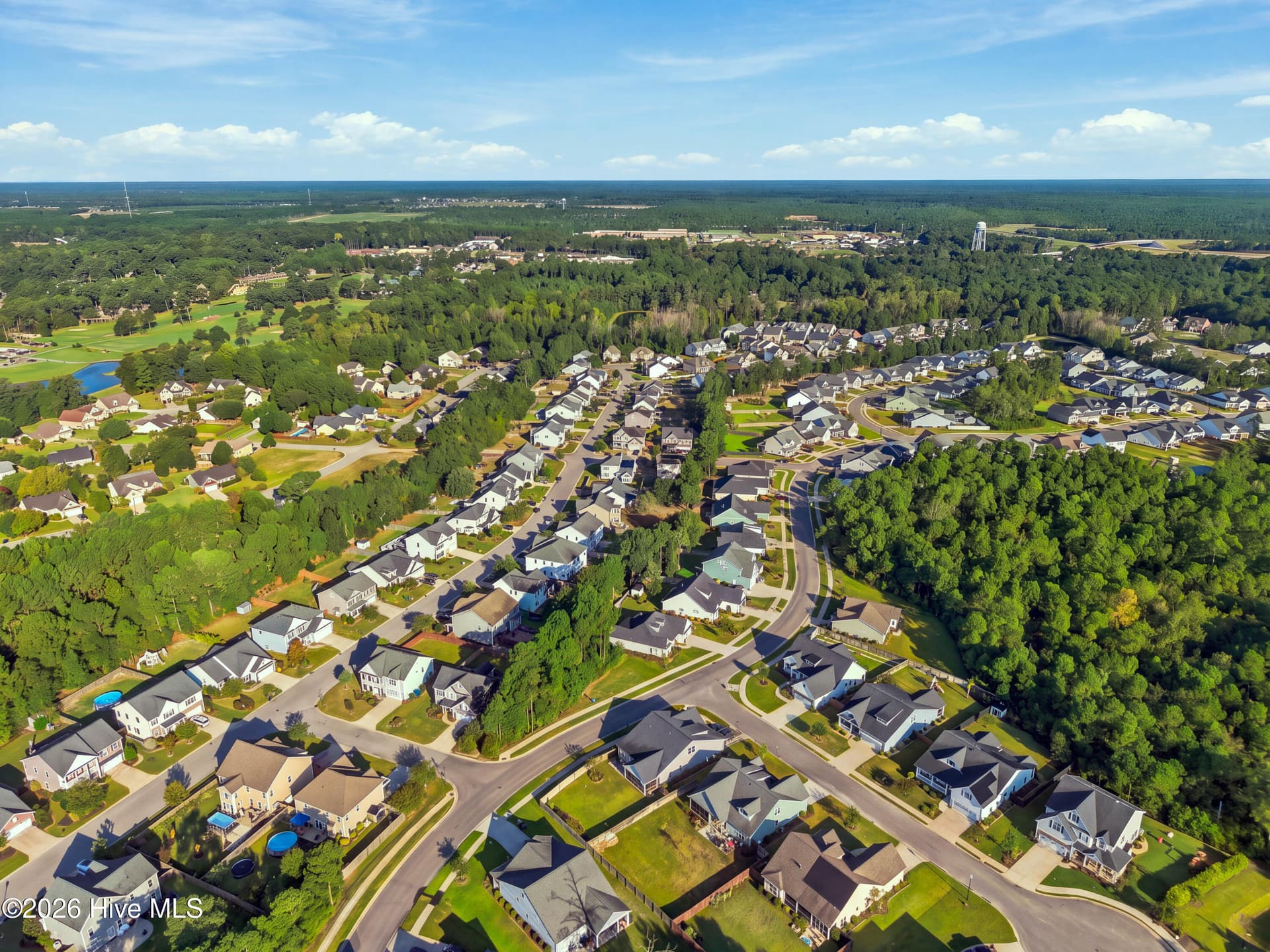 Front Right Aerial - 11 Lemongrass Court, Hampstead, NC 28443
