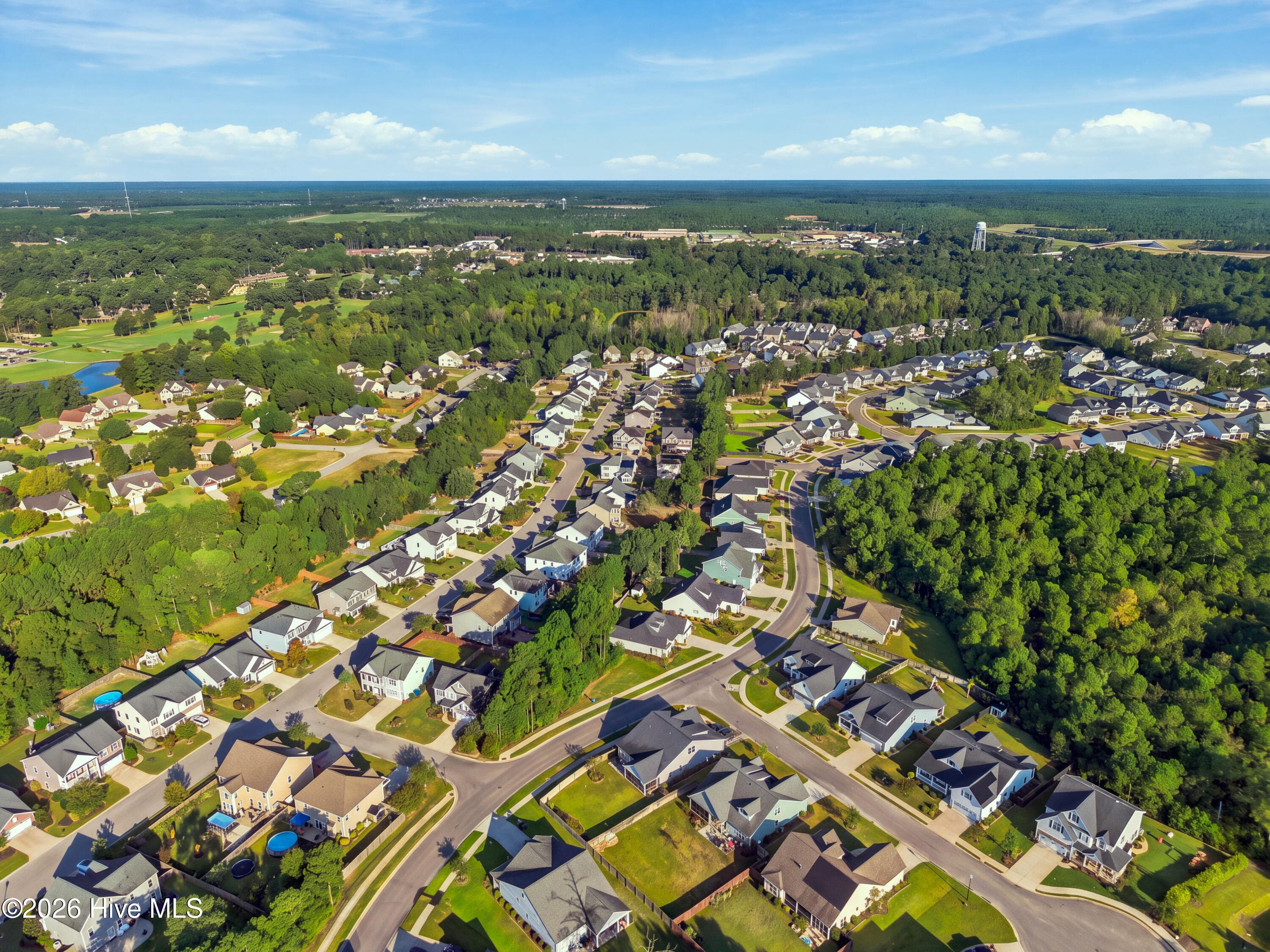 Front Right Aerial - 11 Lemongrass Court, Hampstead, NC 28443