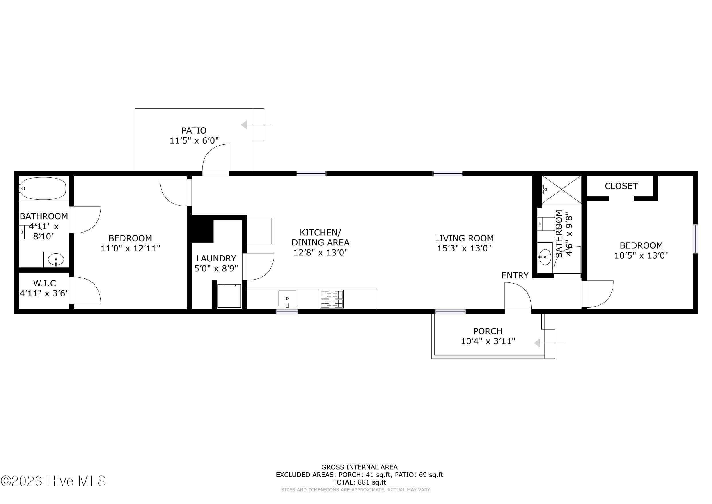 Manufactured Home at 1471 Pine Tree Circle SW, Supply, NC 28462, photo 3 of 23