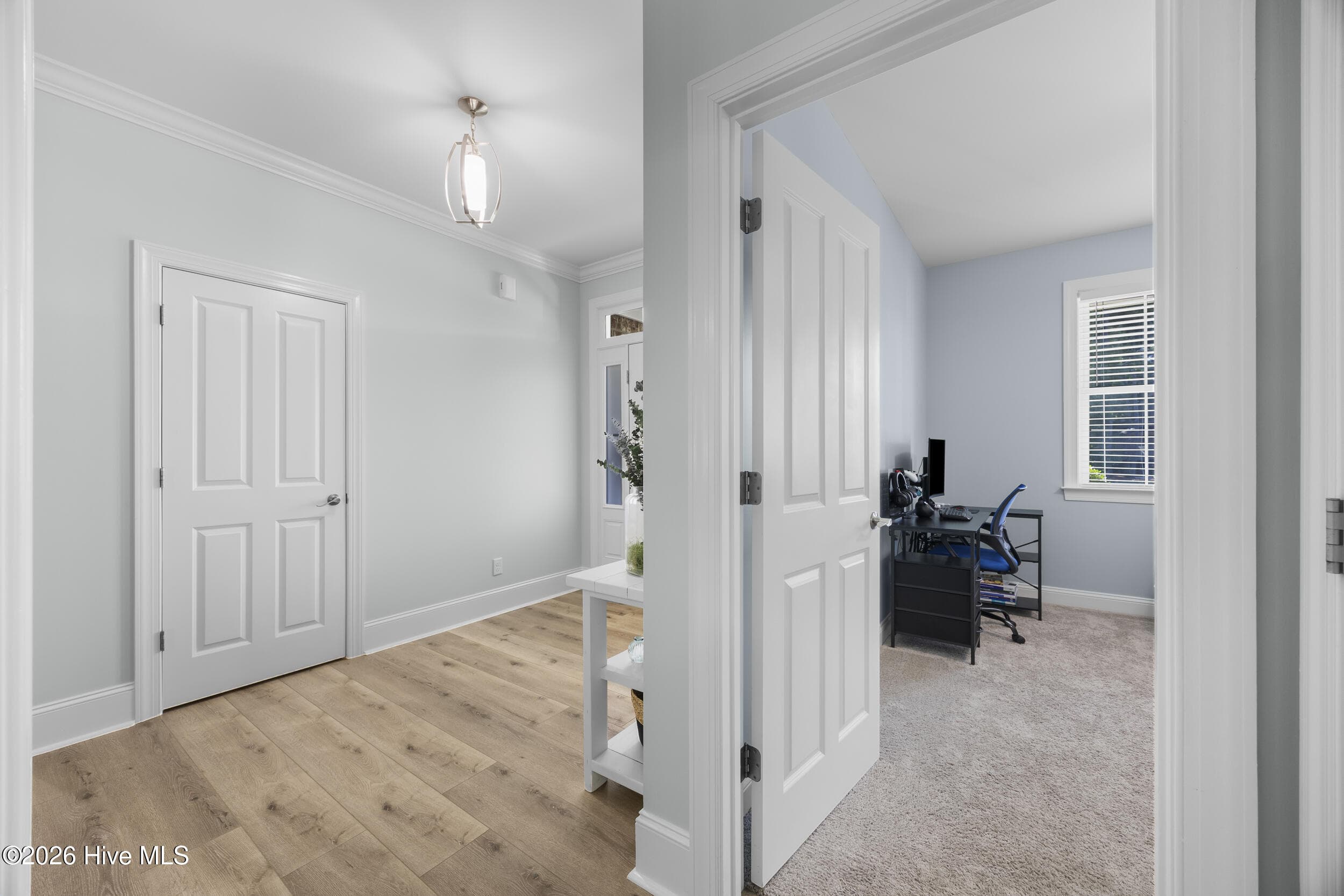Foyer- to living and front bedroom - 323 Crown Pointe Drive, Hampstead, NC 28443