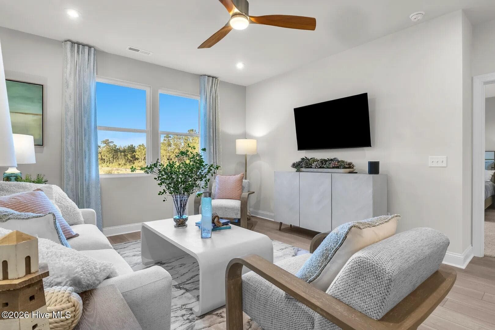 This is a photo of a staged version of this floorplan. The specific finishes and selections can vary for this specific home. - 6247 Raystone Way, Leland, NC 28451