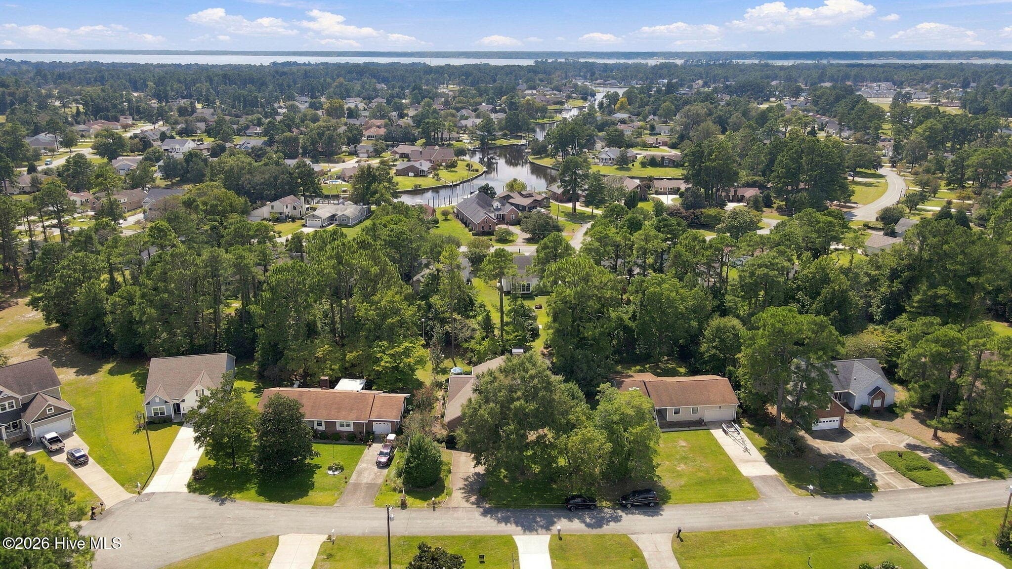 Aerial View - 5914 Santo Domingo Court, New Bern, NC 28560