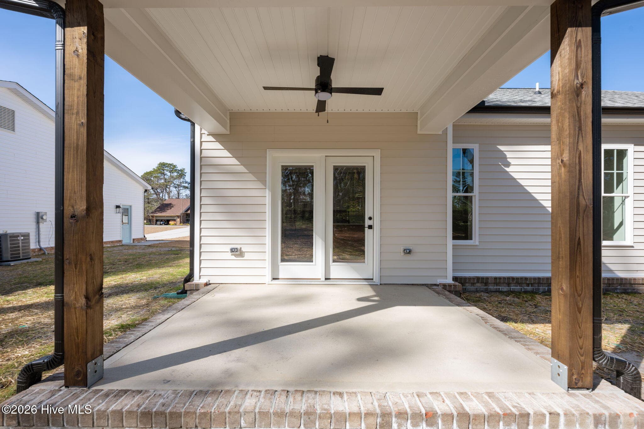 back covered patio - 1216 Petite Terre Court, New Bern, NC 28560