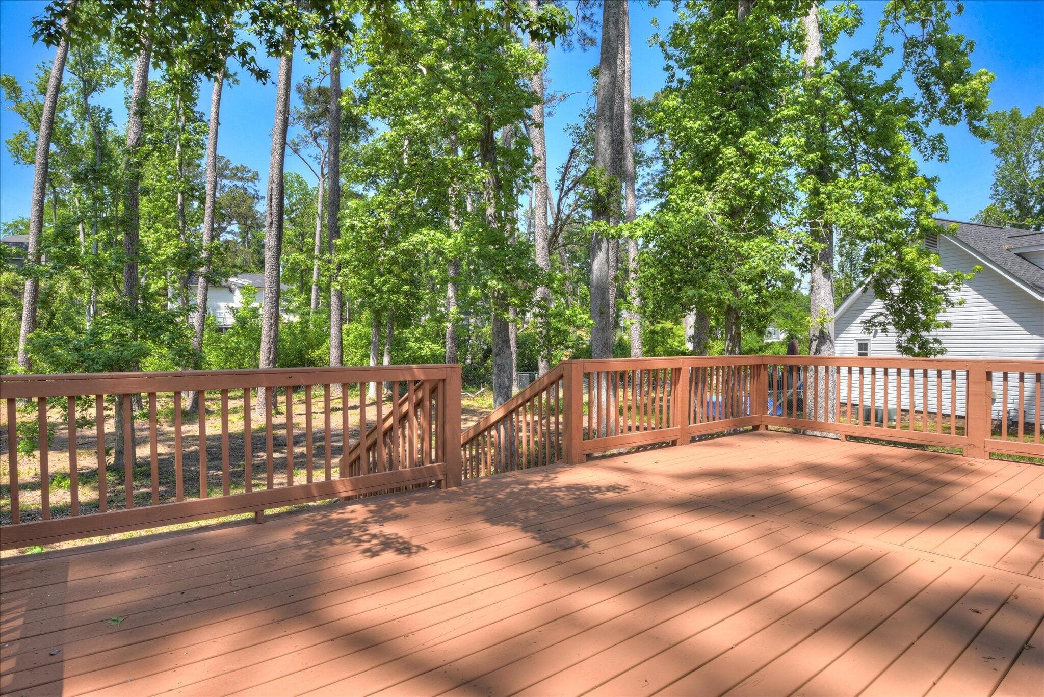 Back deck - 3773 Silver Mine Road, Martinez, GA 30907