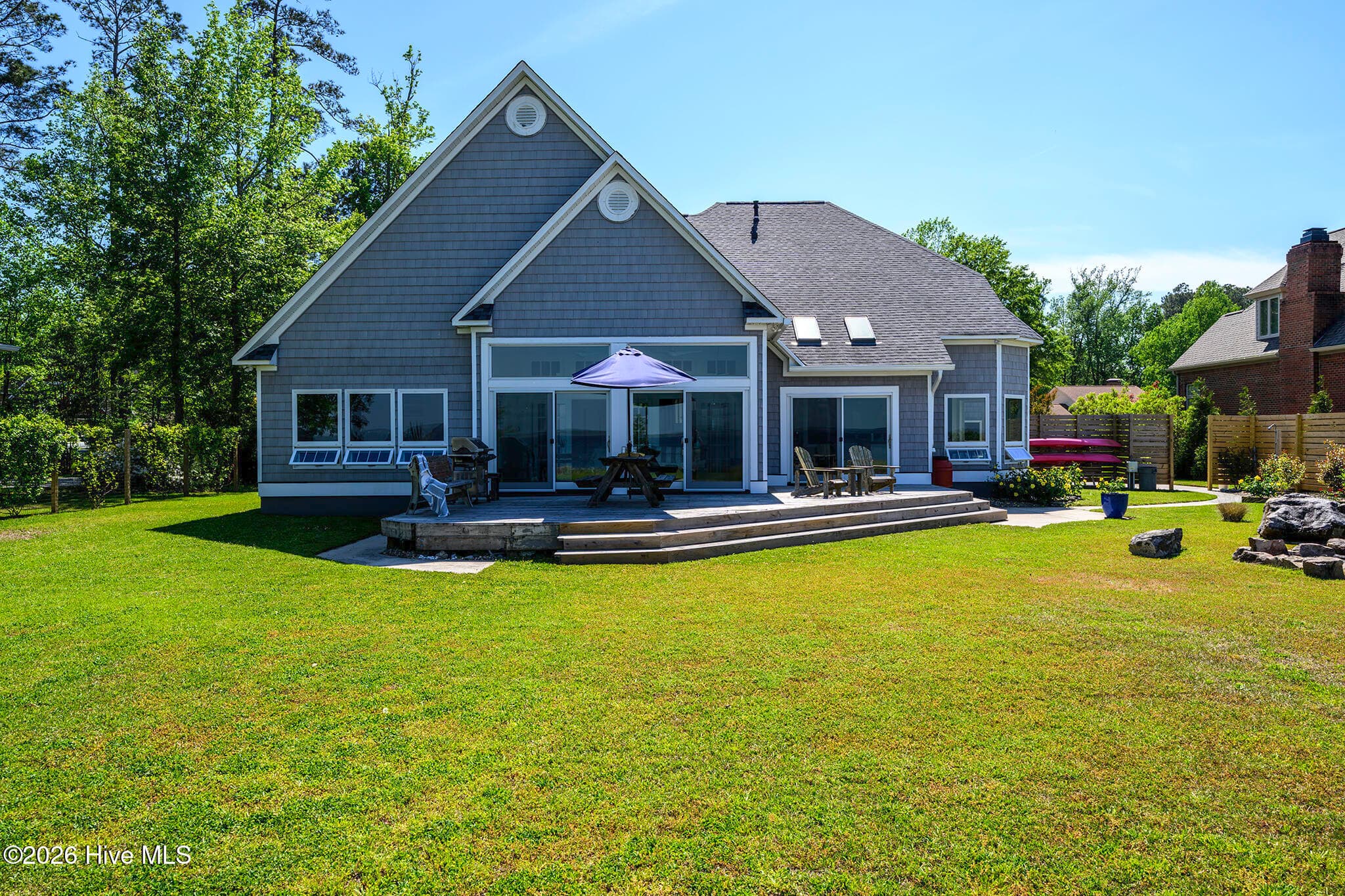 Rear Elevation of the Home - 228 Drake Landing, New Bern, NC 28560
